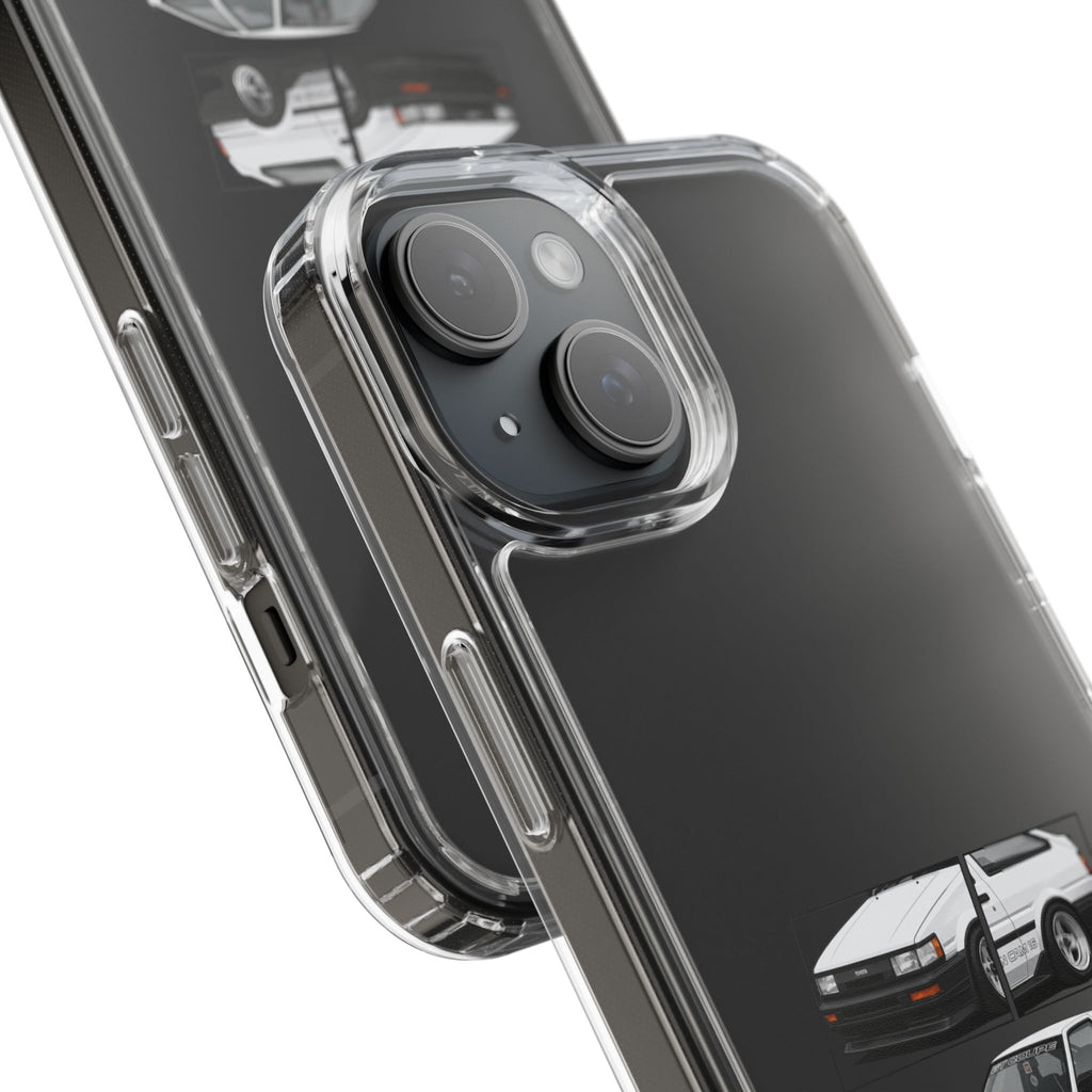 WHITE AE86 TWINCAM PHONE CASES