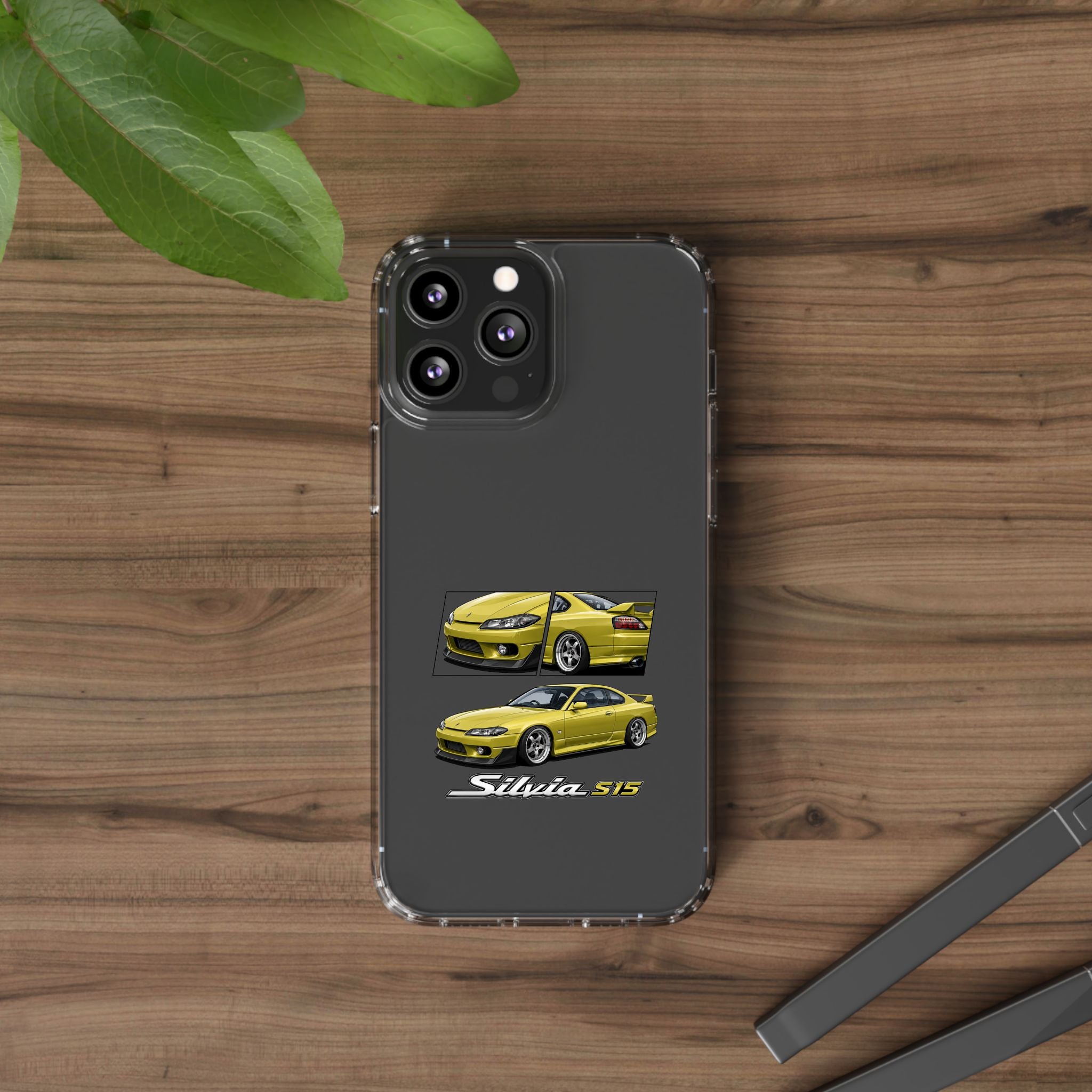 GOLD NISSAN S15 PHONE CASES