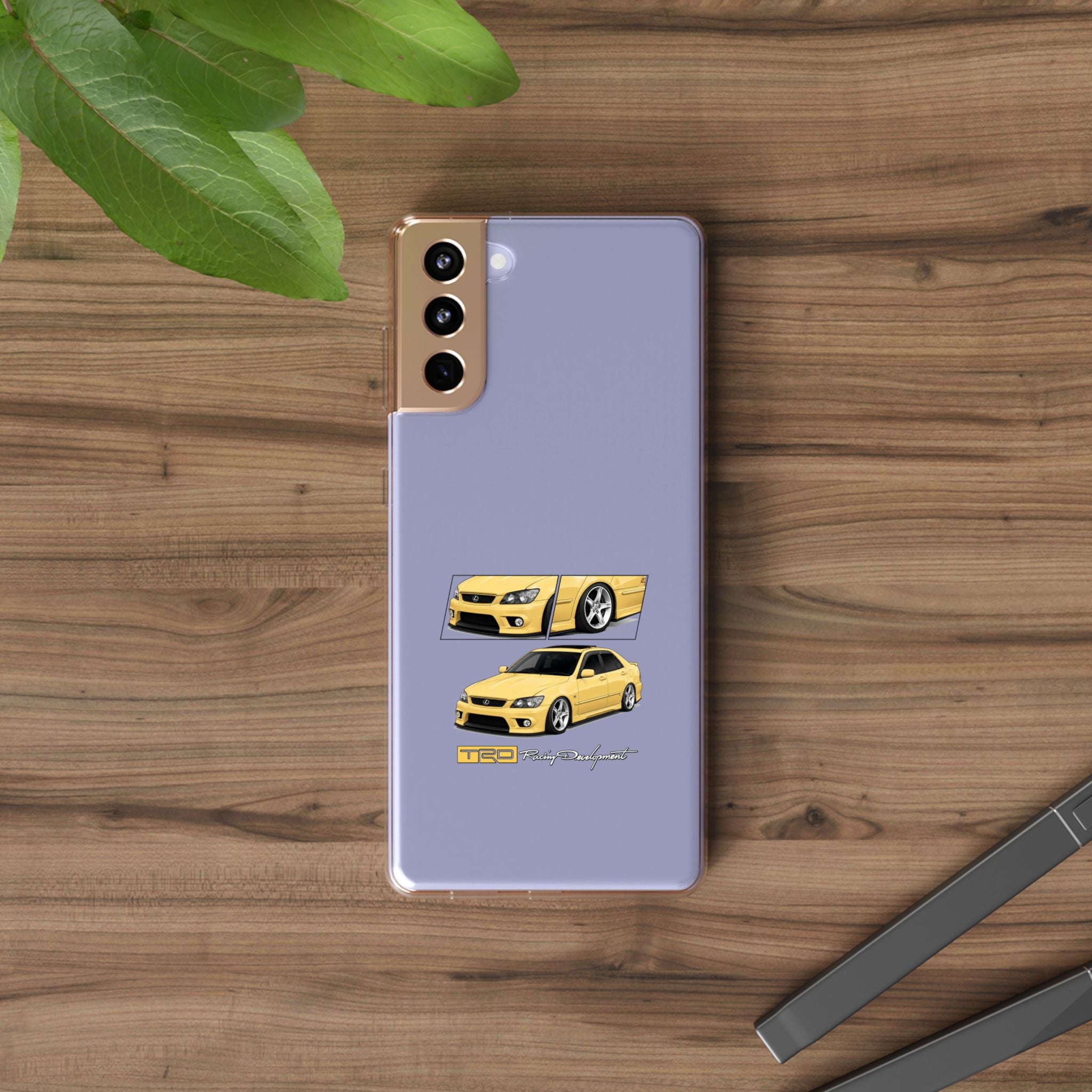 YELLOW LEXUS IS200 PHONE CASES