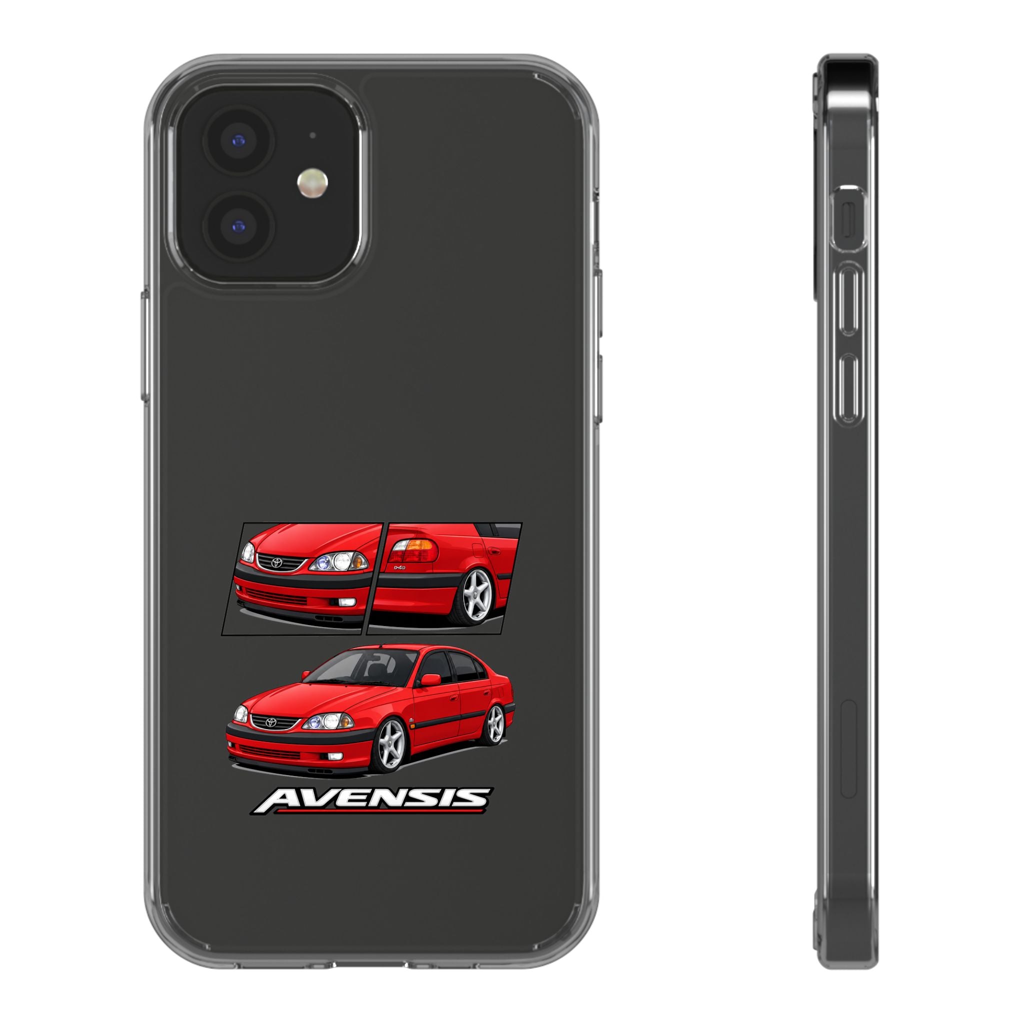 RED TOYOTA AVENSIS PHONE CASES