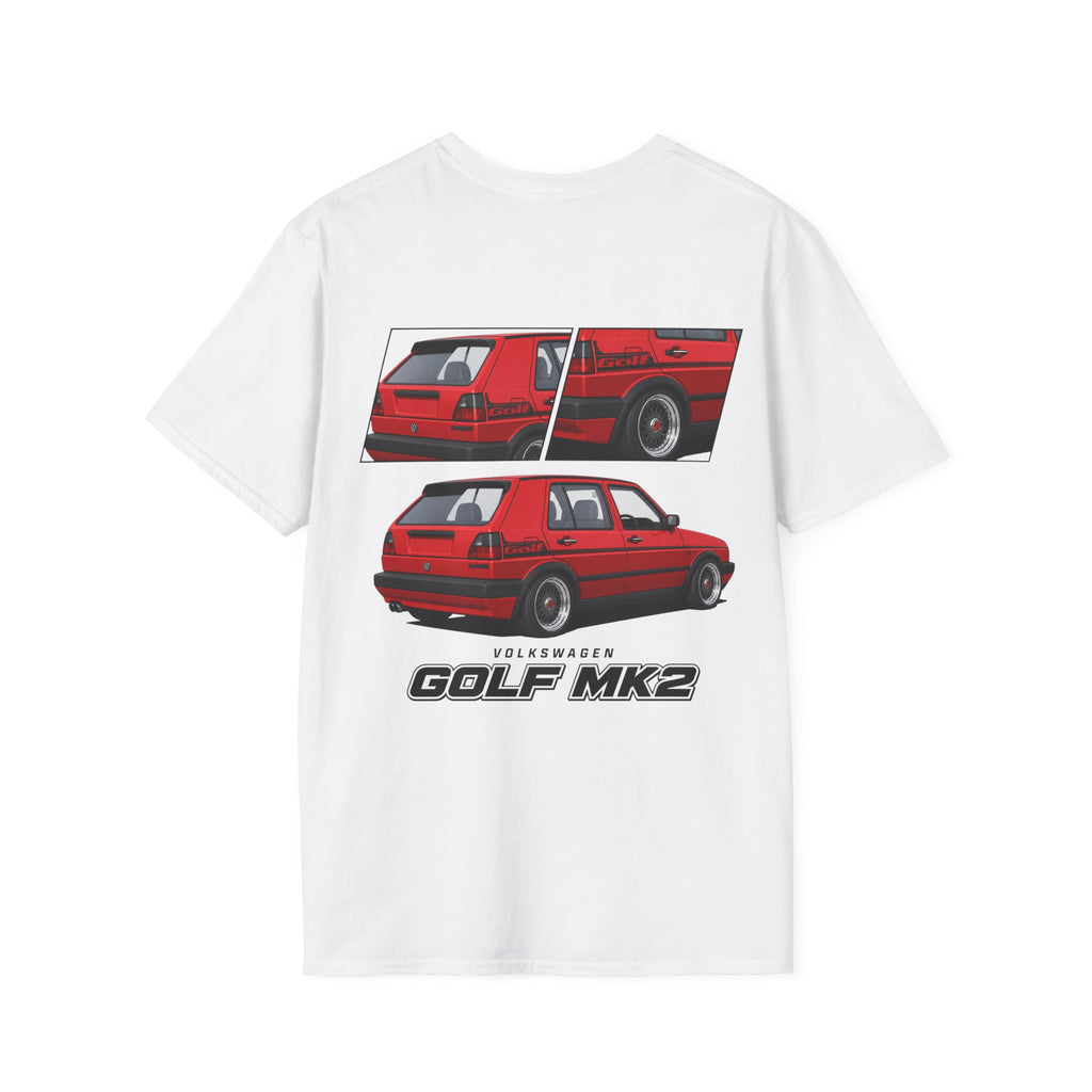 RED MK2 GOLF T-SHIRT