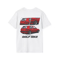 RED MK2 GOLF T-SHIRT