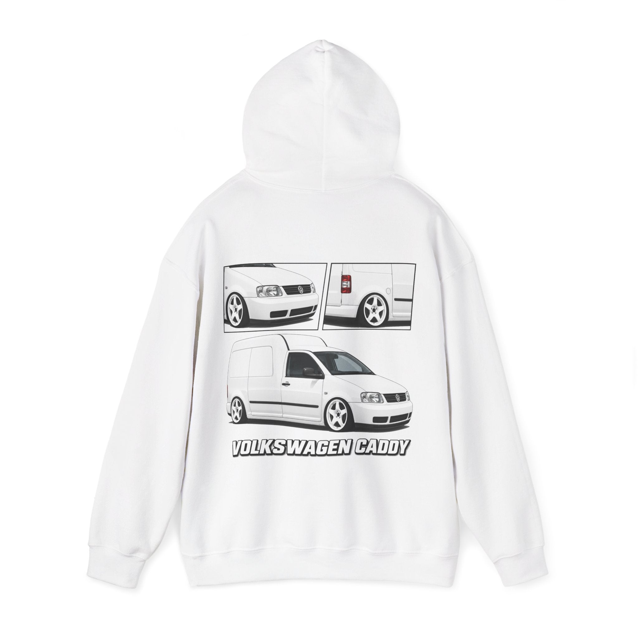 WHITE VW CADDY JUMPER