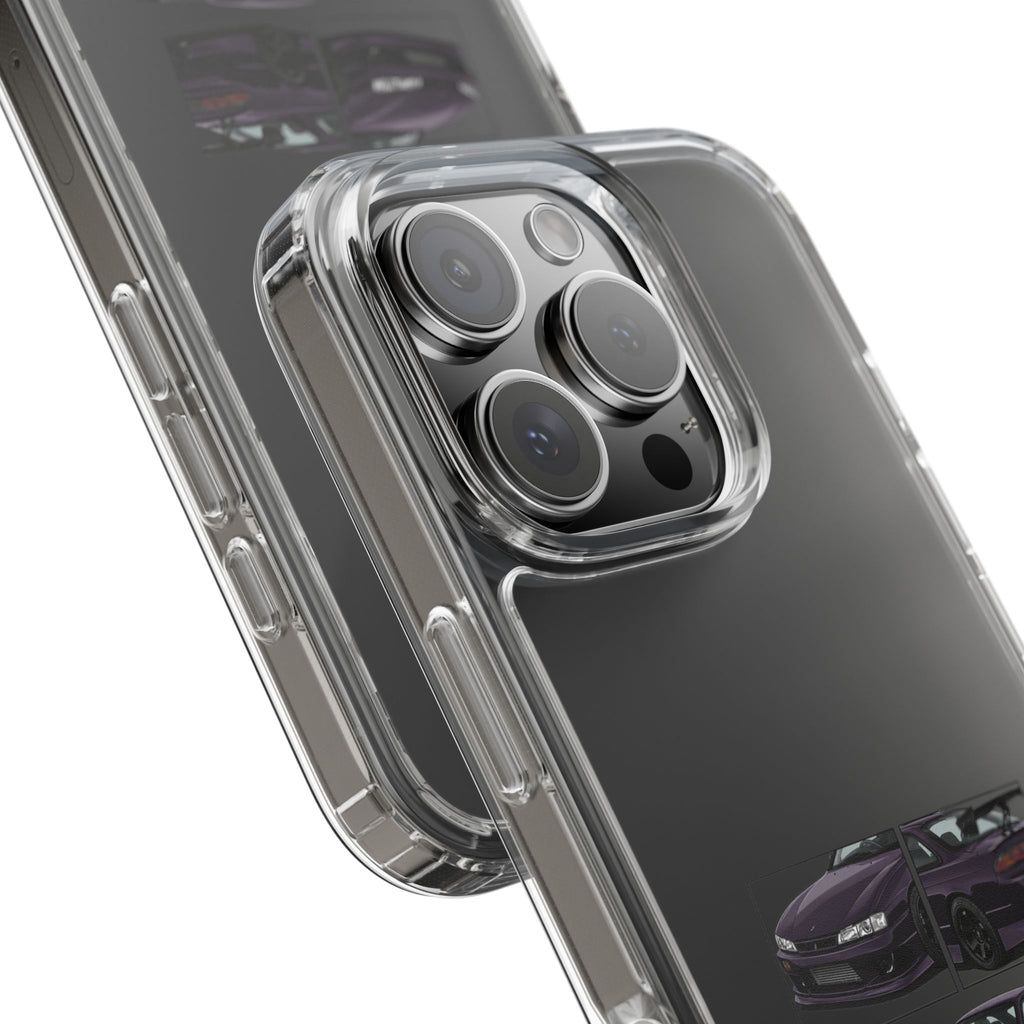 PURPLE NISSAN S14 PHONE CASES