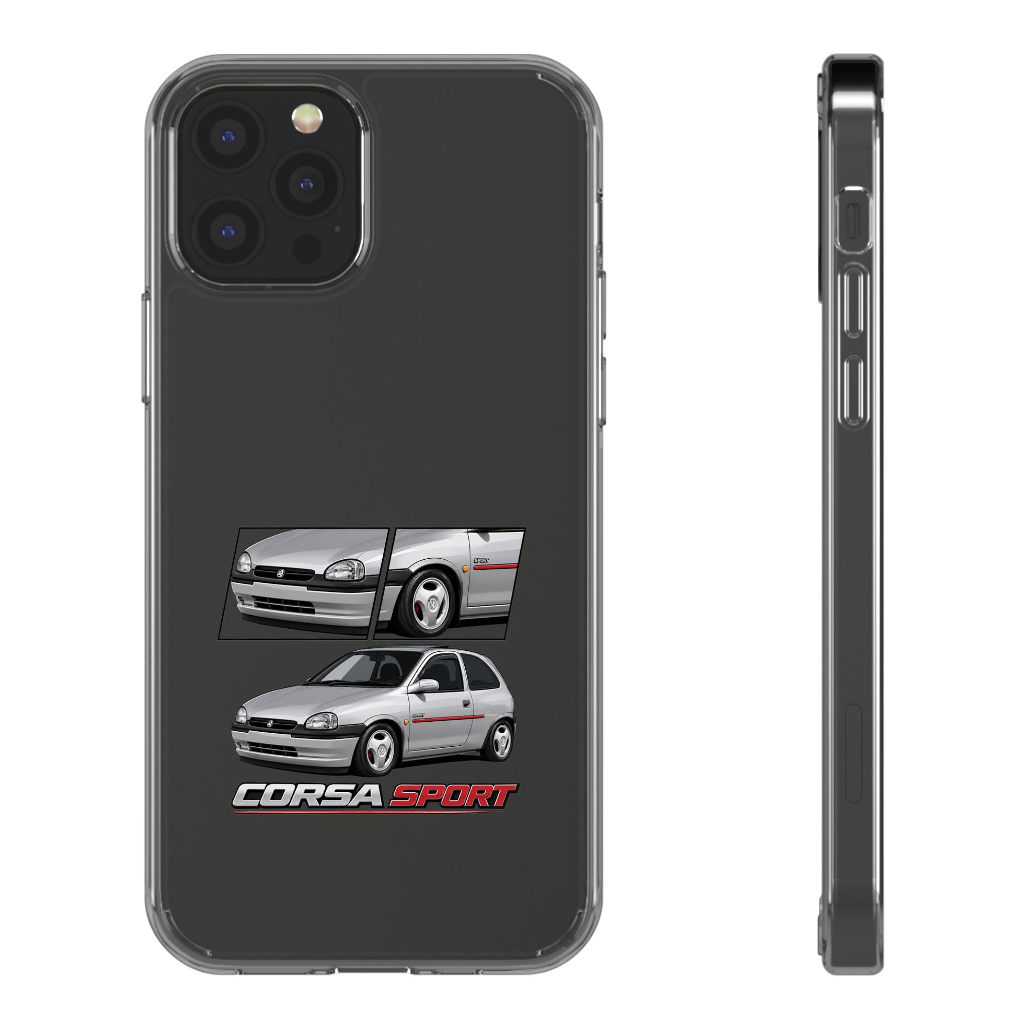 SILVER CORSA B PHONE CASES