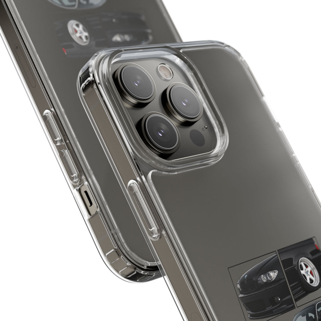 BLACK BMW E46 PHONED CASES
