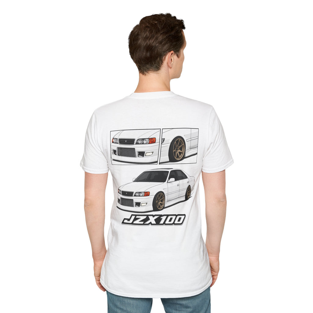 WHITE JZX100 CHASER T-SHIRT