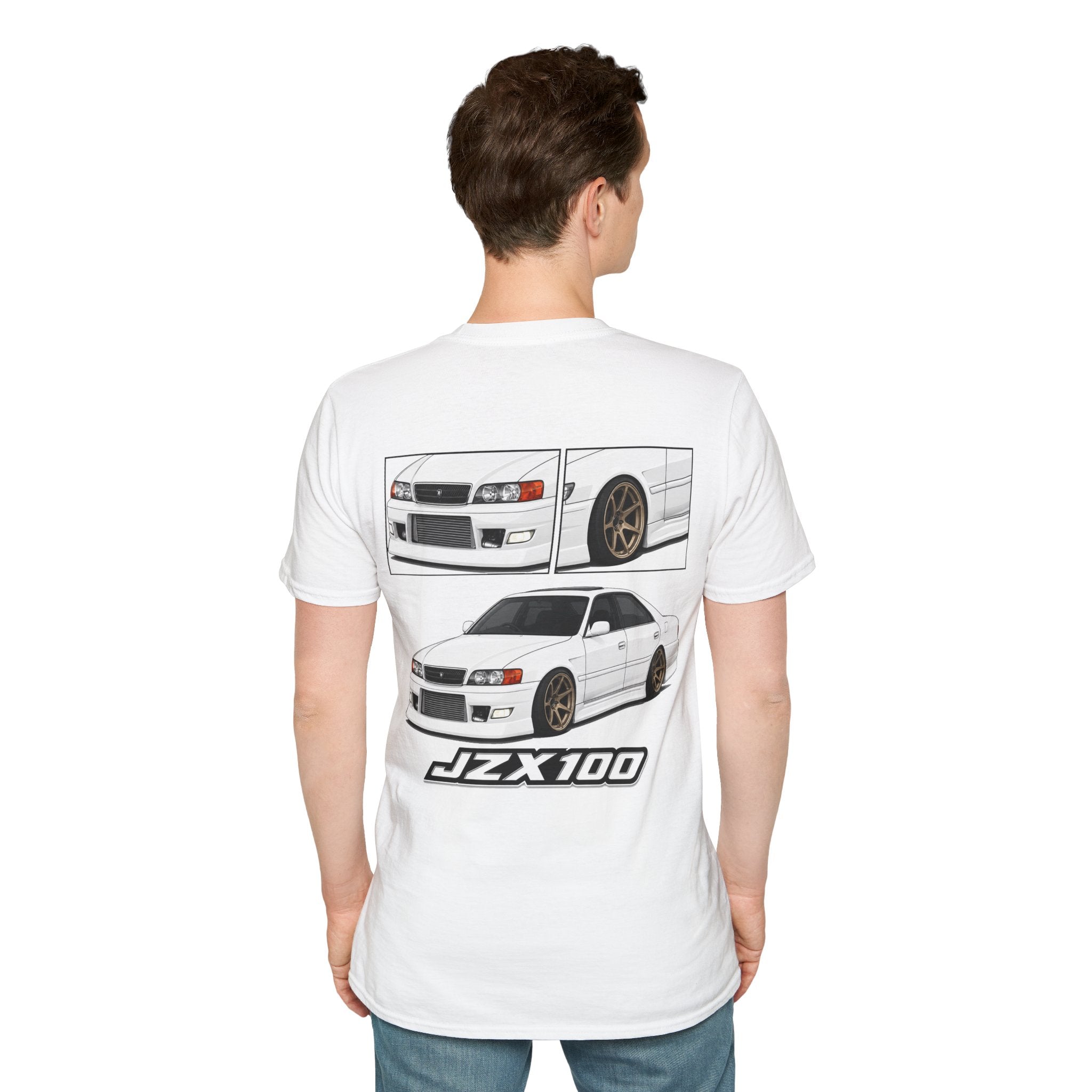 WHITE JZX100 CHASER T-SHIRT