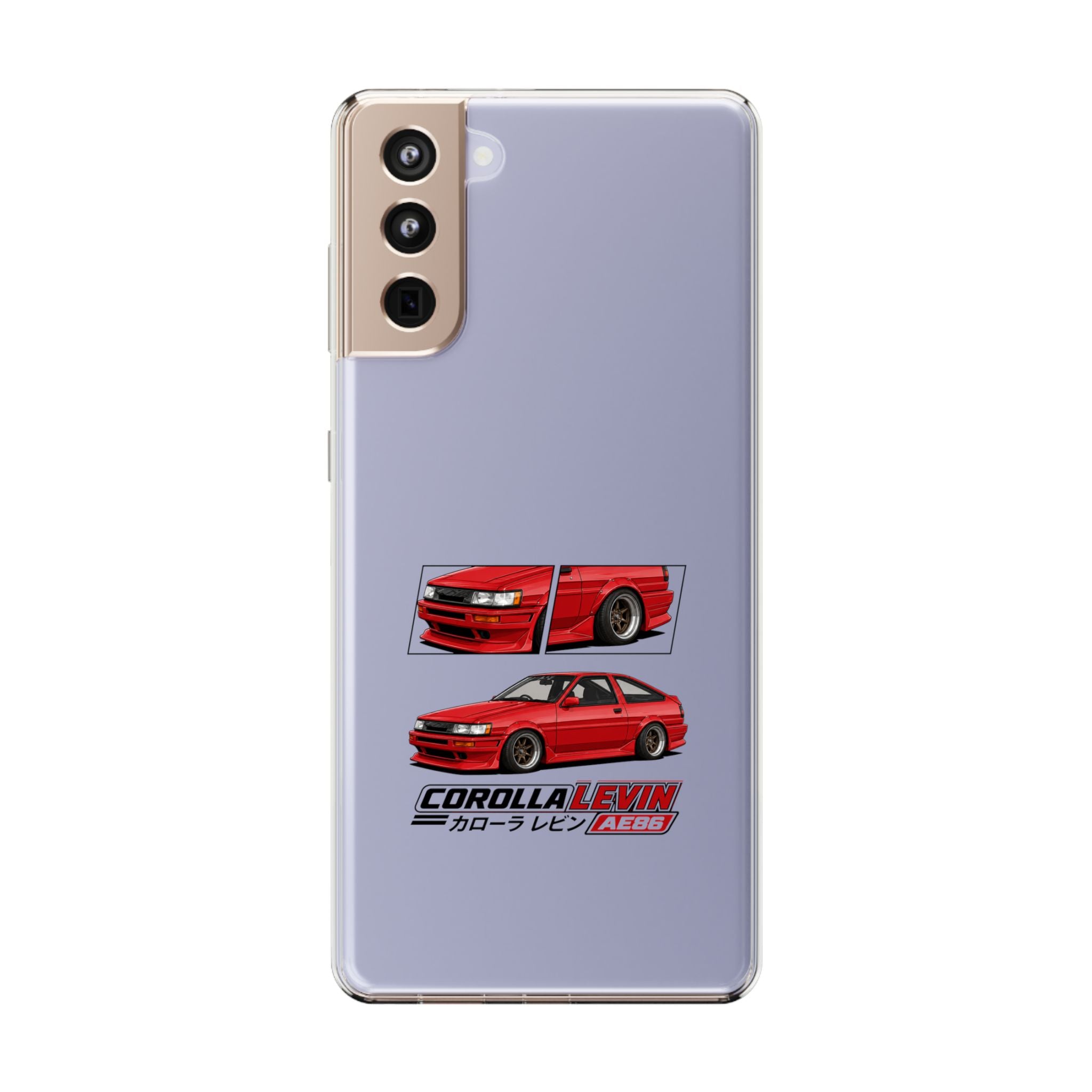 RED AE86 LEVIN PHONE CASES