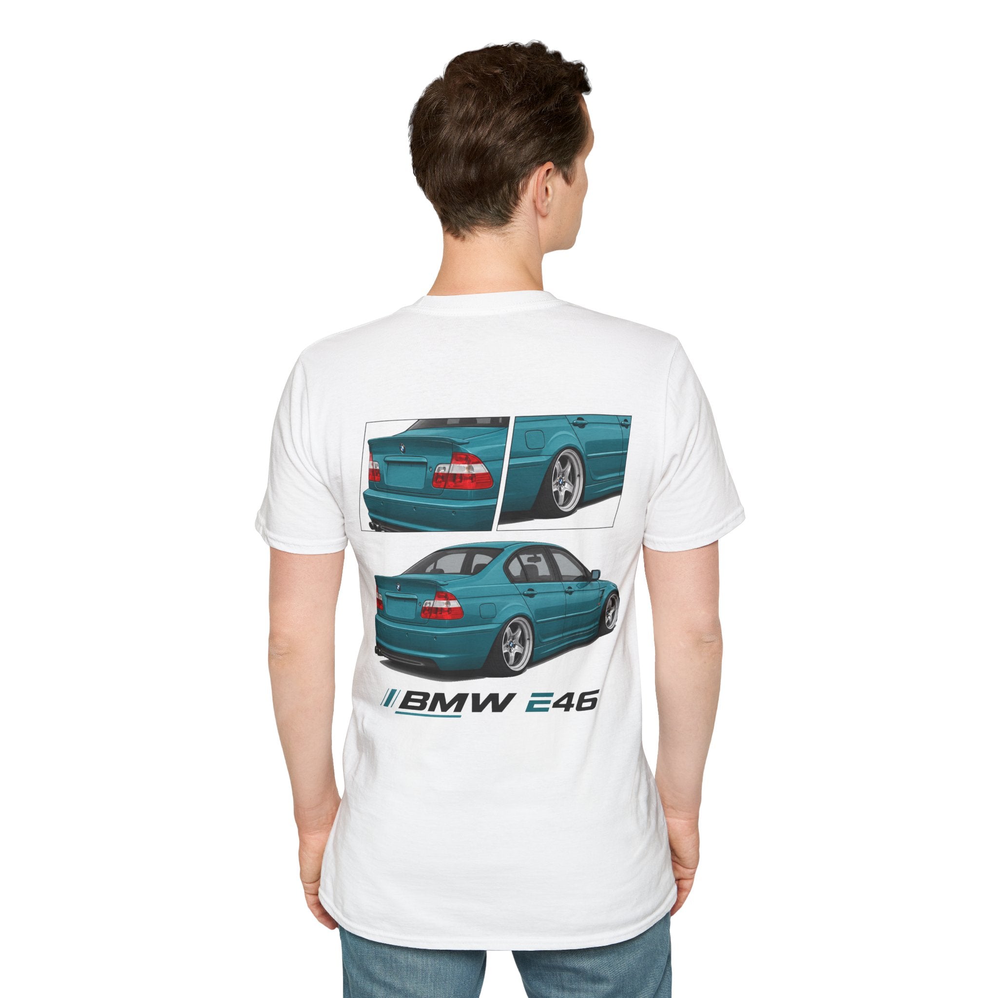 TURQUOISE BMW E46 T-SHIRT
