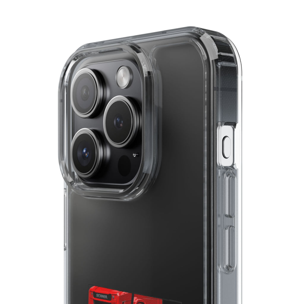 RED SCANIA T-CAB PHONE CASES