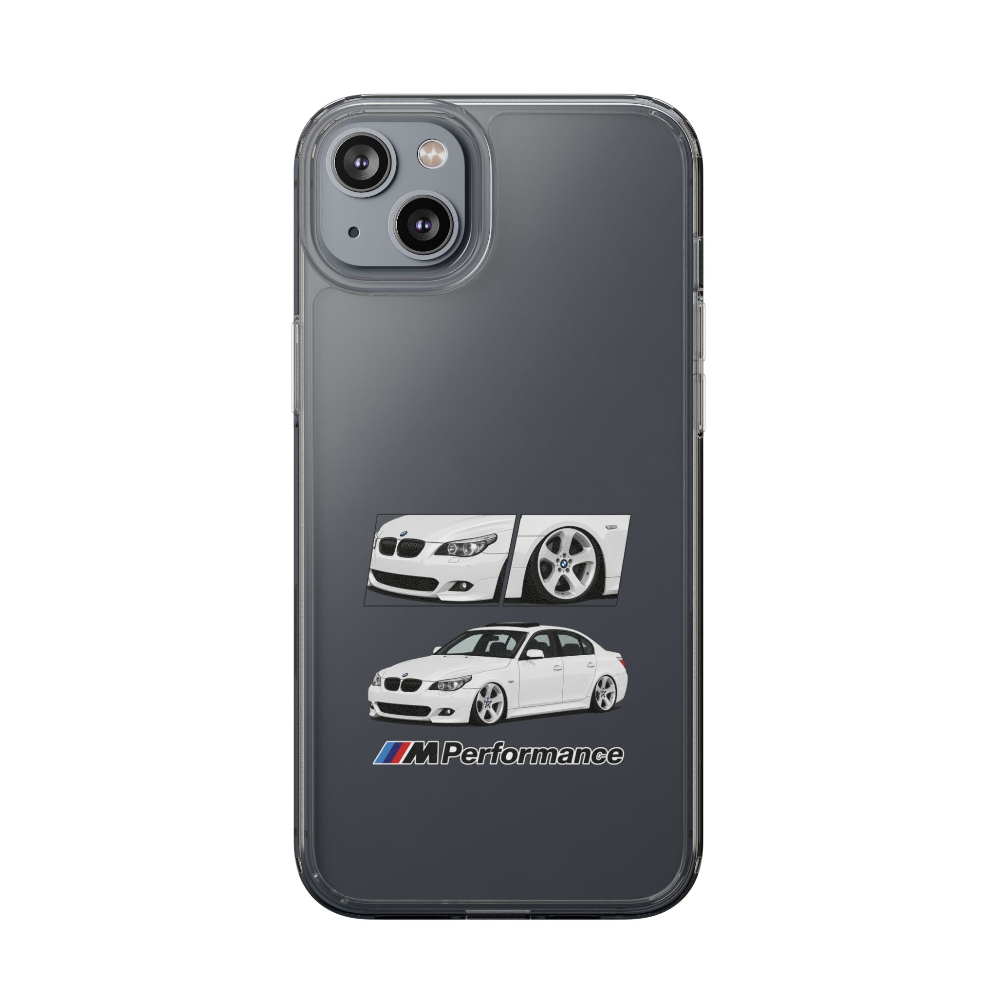 WHITE E60 PHONE CASES