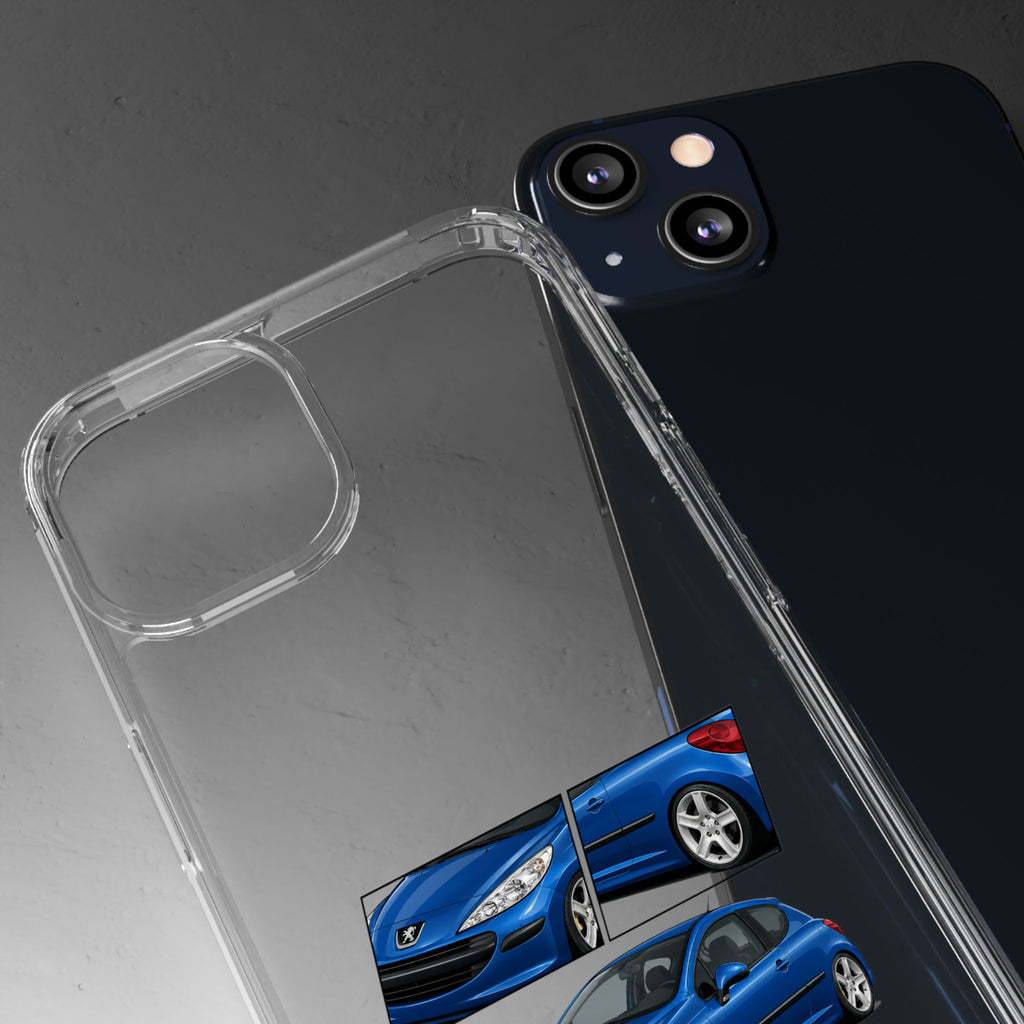 BLUE PEUGEOT 207PHONE CASES