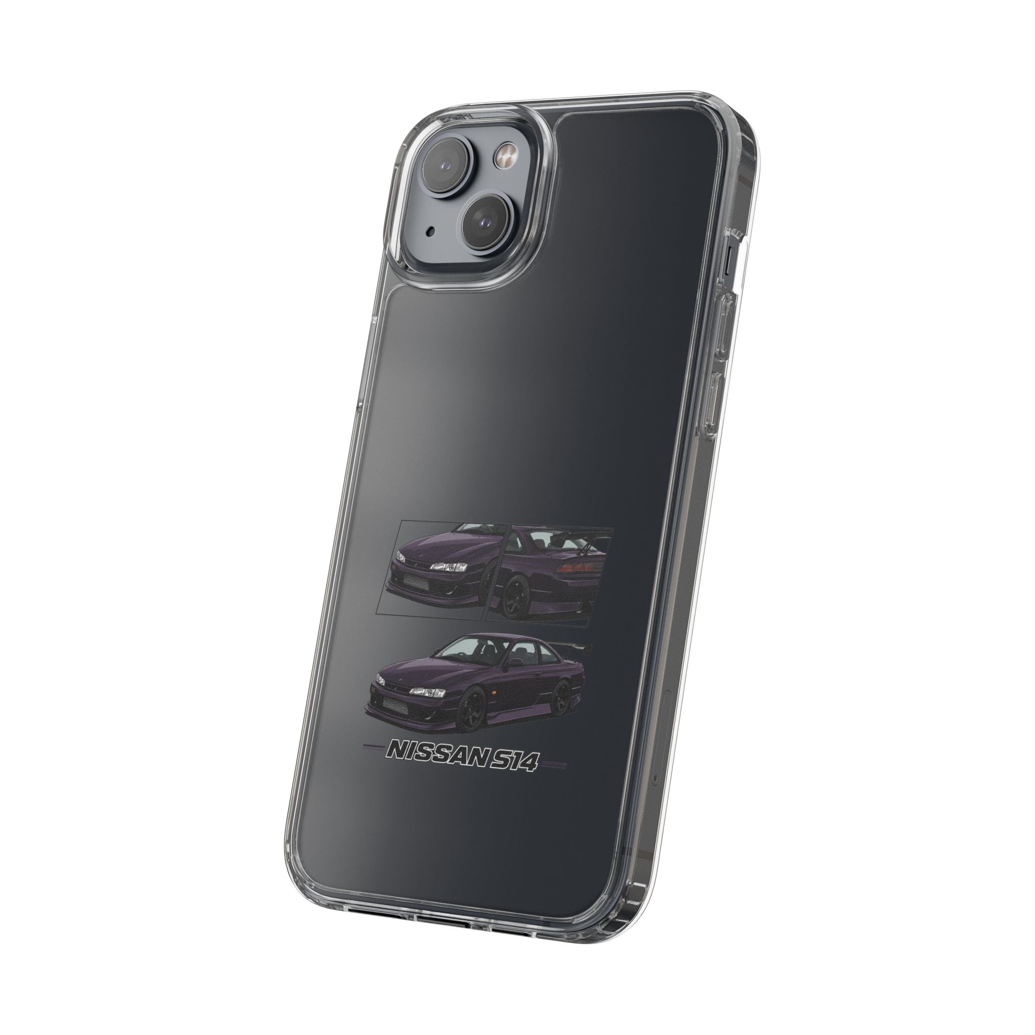 PURPLE NISSAN S14 PHONE CASES