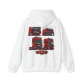 2 RED SCANIA S-SERIES JUMPER