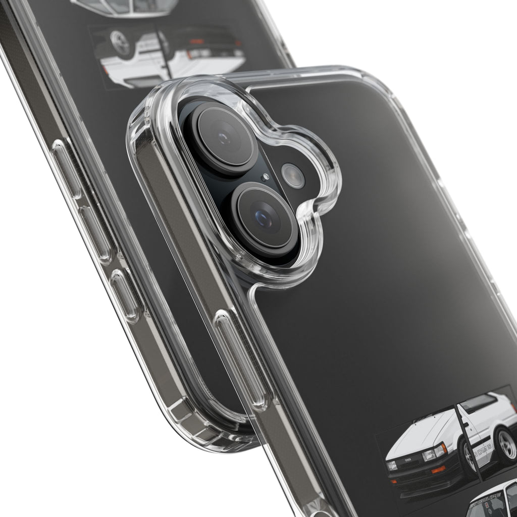 WHITE AE86 TWINCAM PHONE CASES