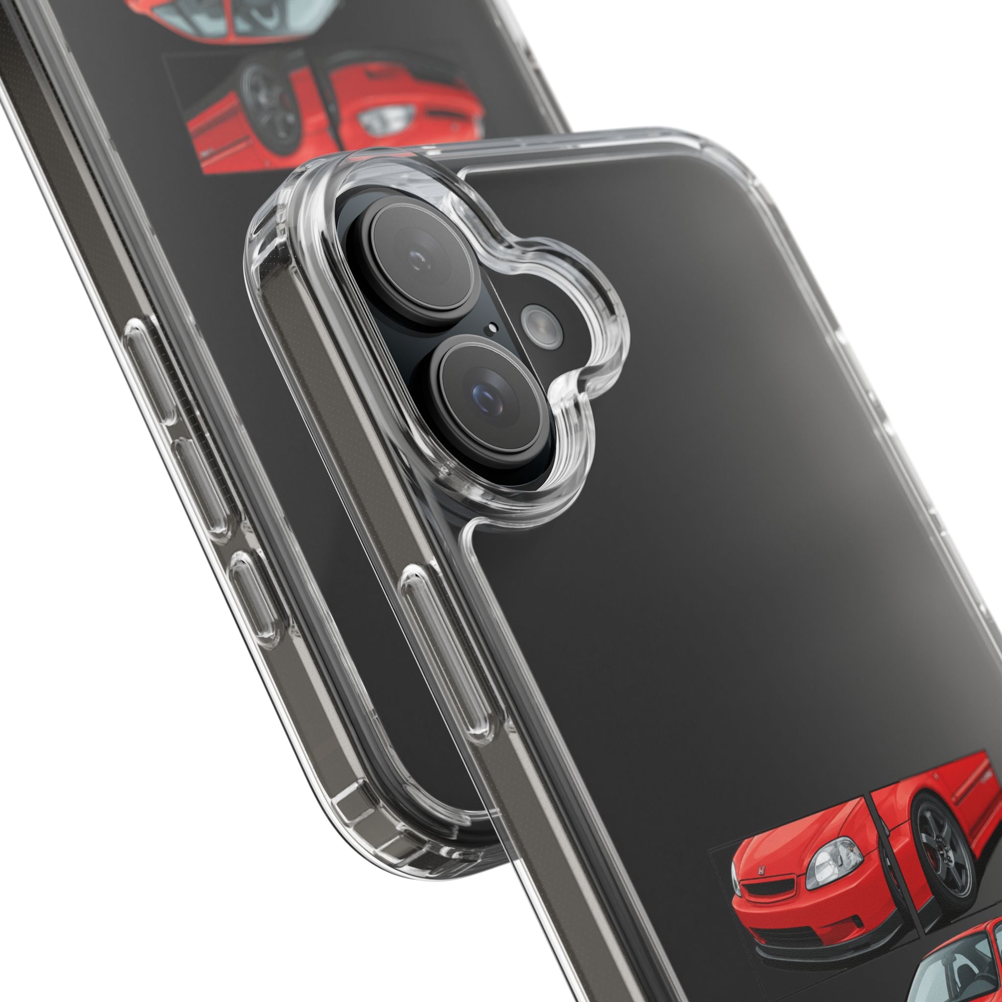 RED CIVIC EK COUPE PHONE CASES