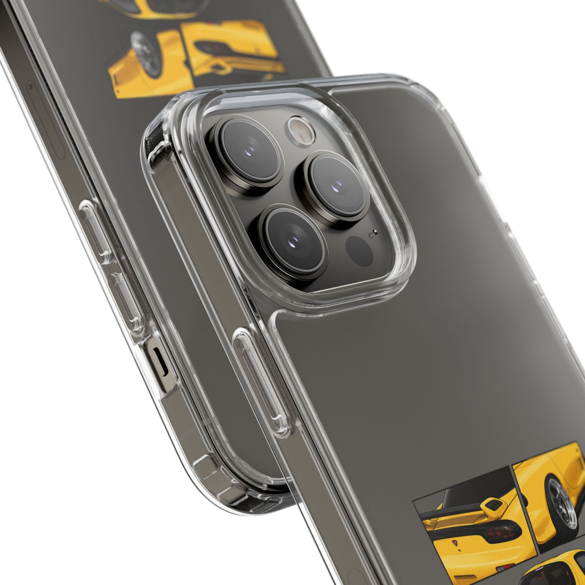 YELLOW MAZDA RX7 PHONE CASES