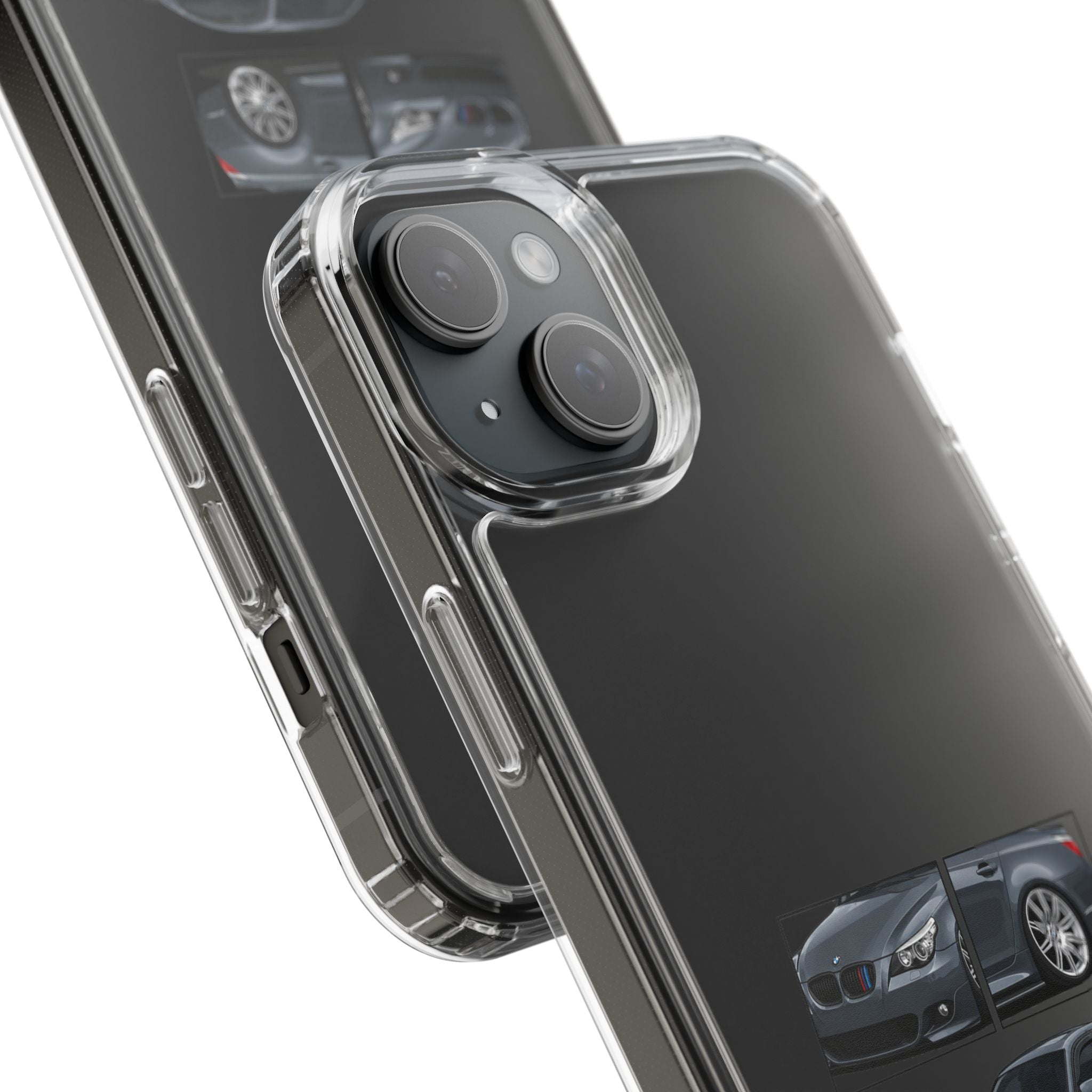 GREY BMW E60 PHONE CASES
