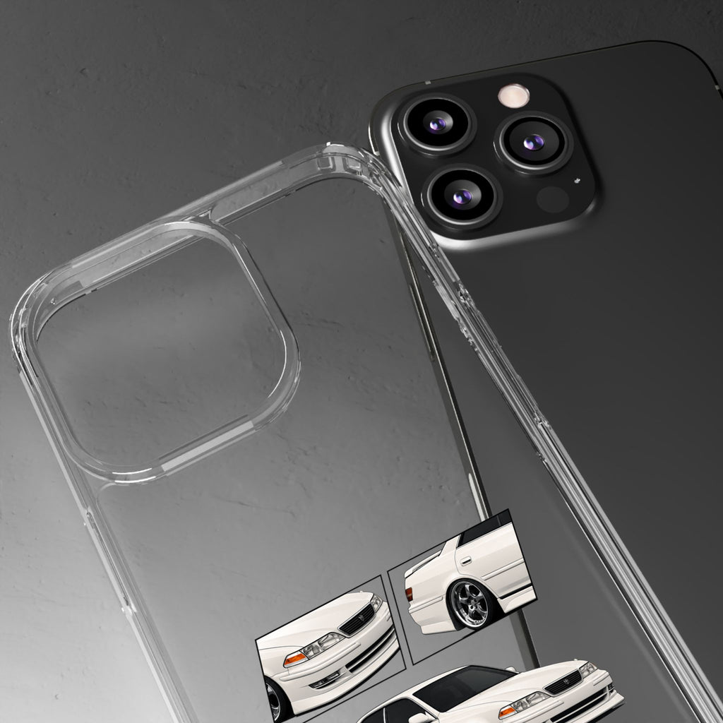 WHITE TOYOTA JZX100 MK2 PHONE CASES
