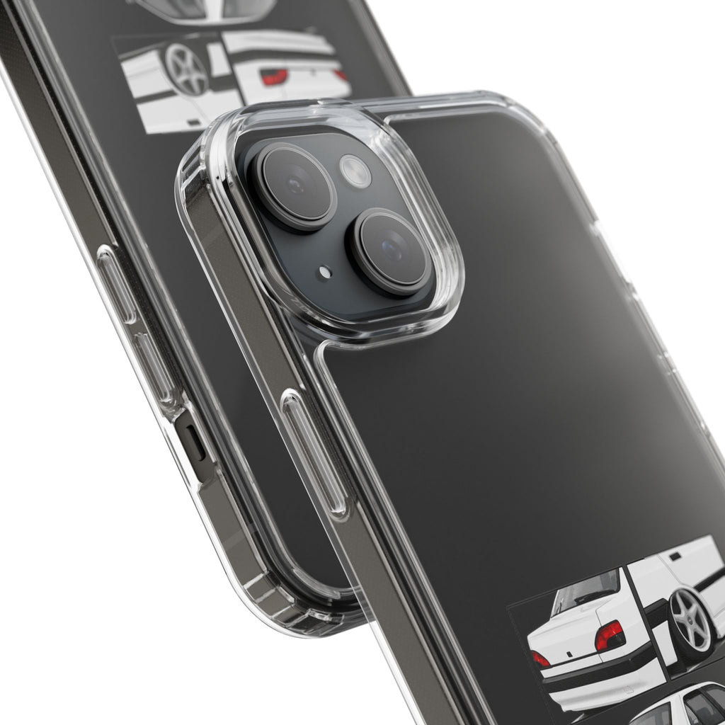 WHITE 306 SEDAN PHONE CASES