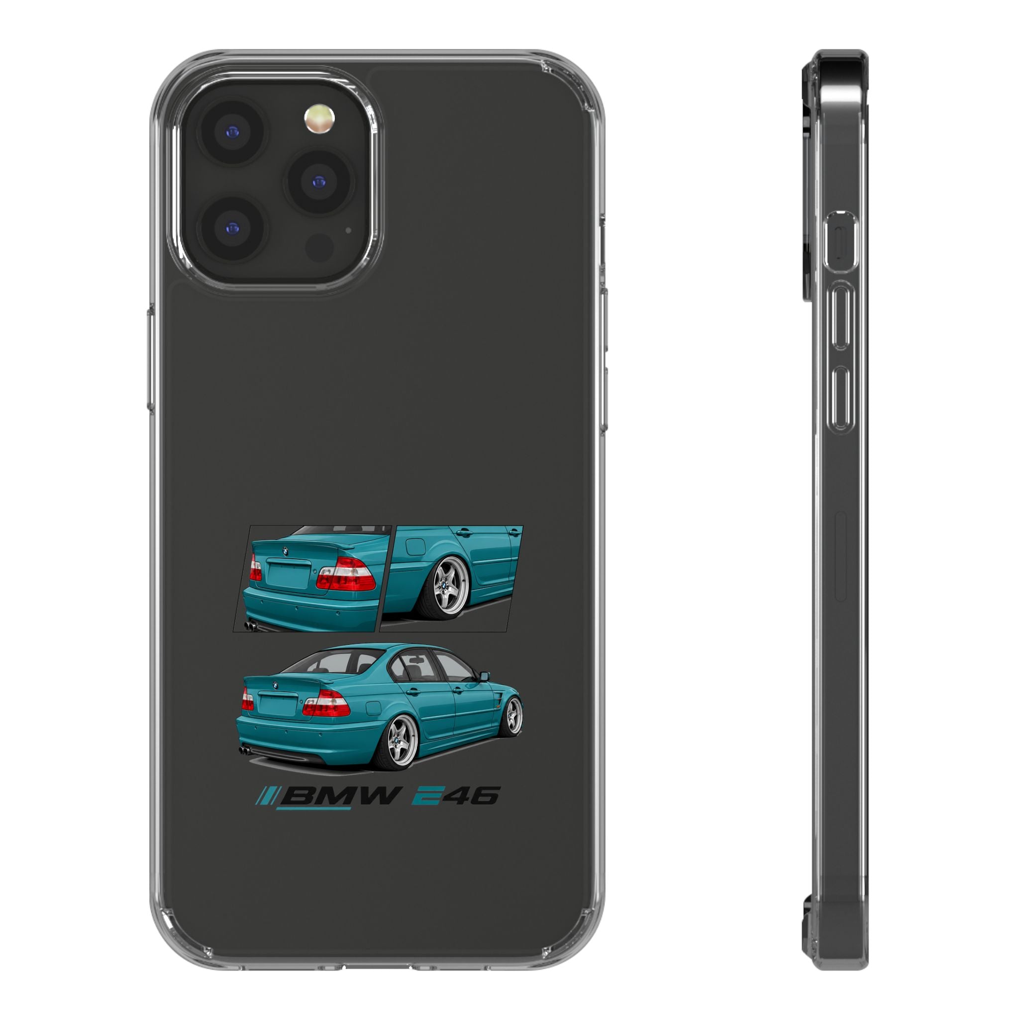 TURQUOISE BMW E46 PHONE CASES