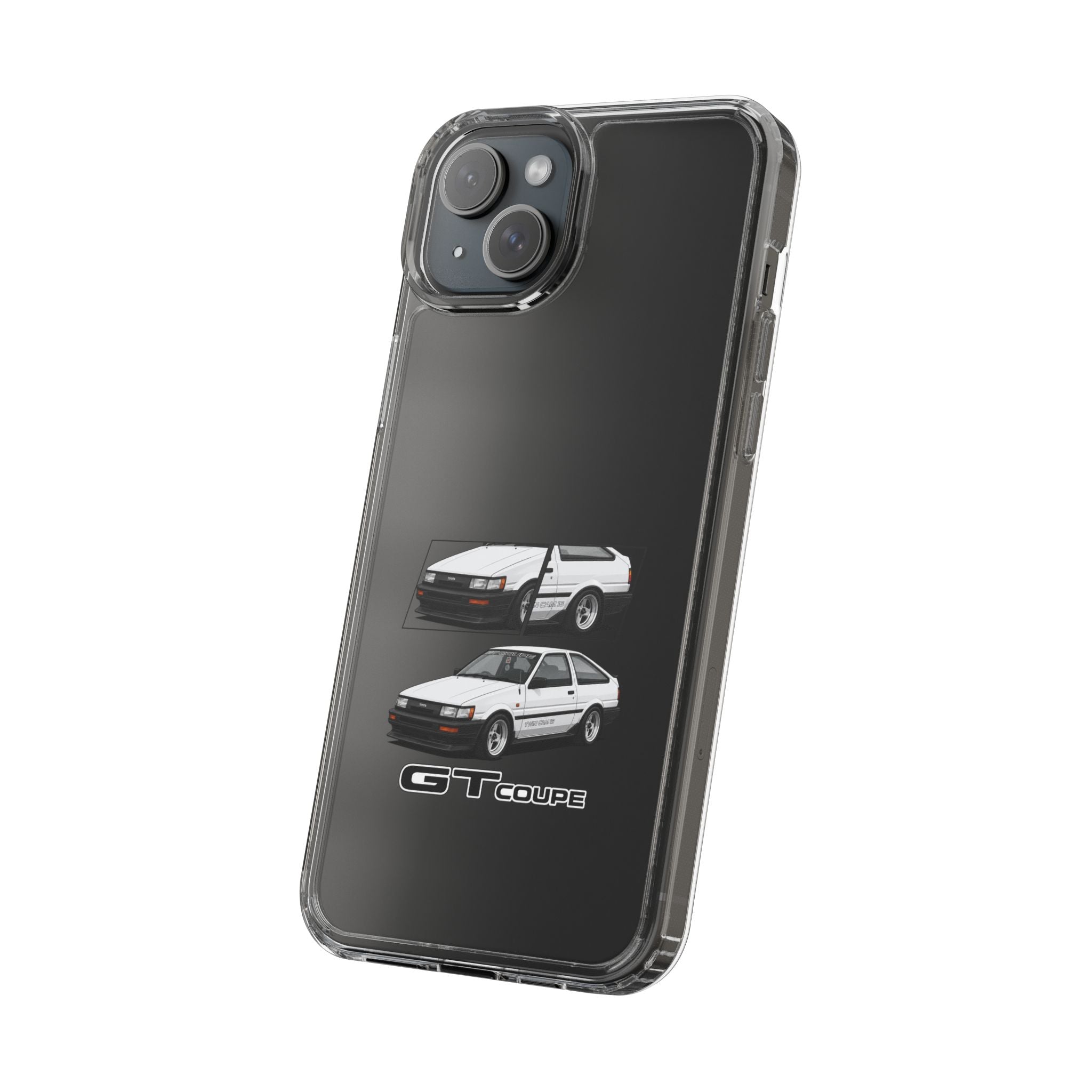 WHITE AE86 TWINCAM PHONE CASES