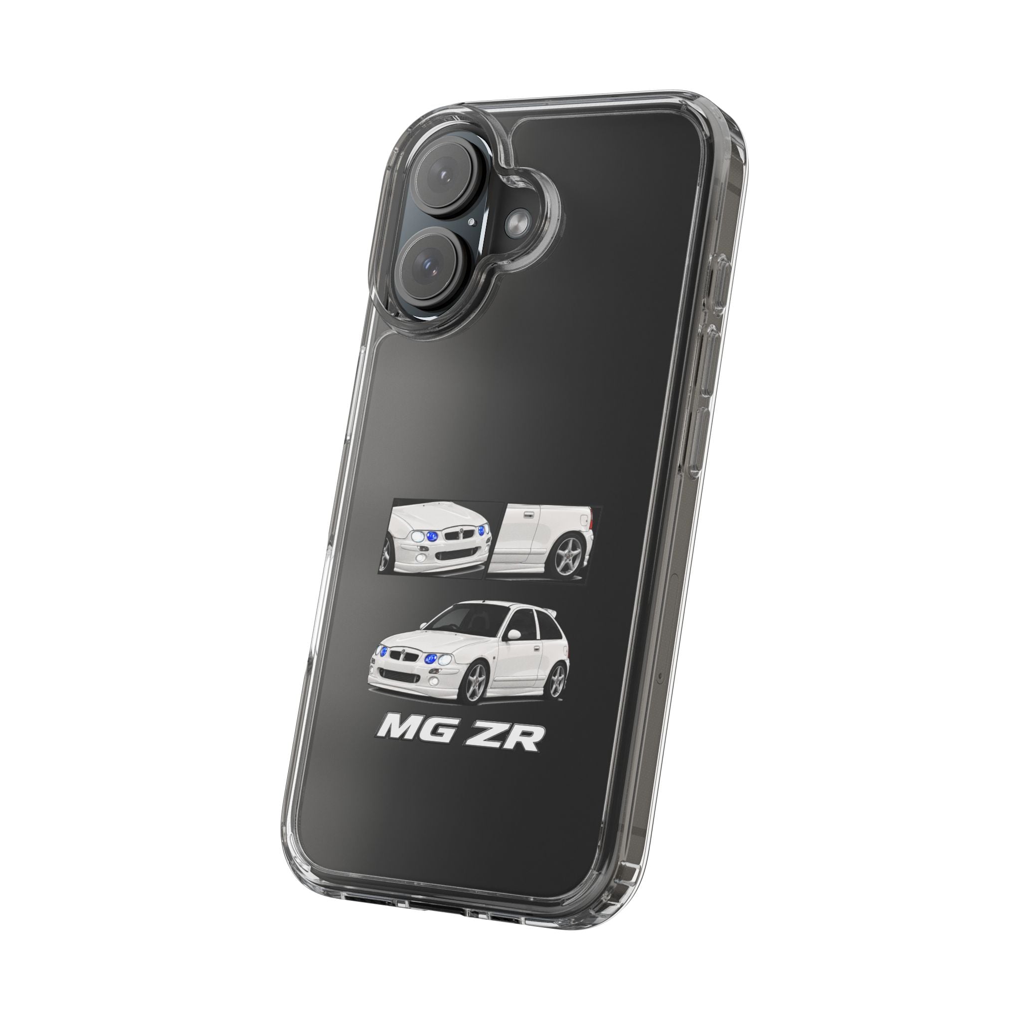 WHITE MG ZR PHONE CASES