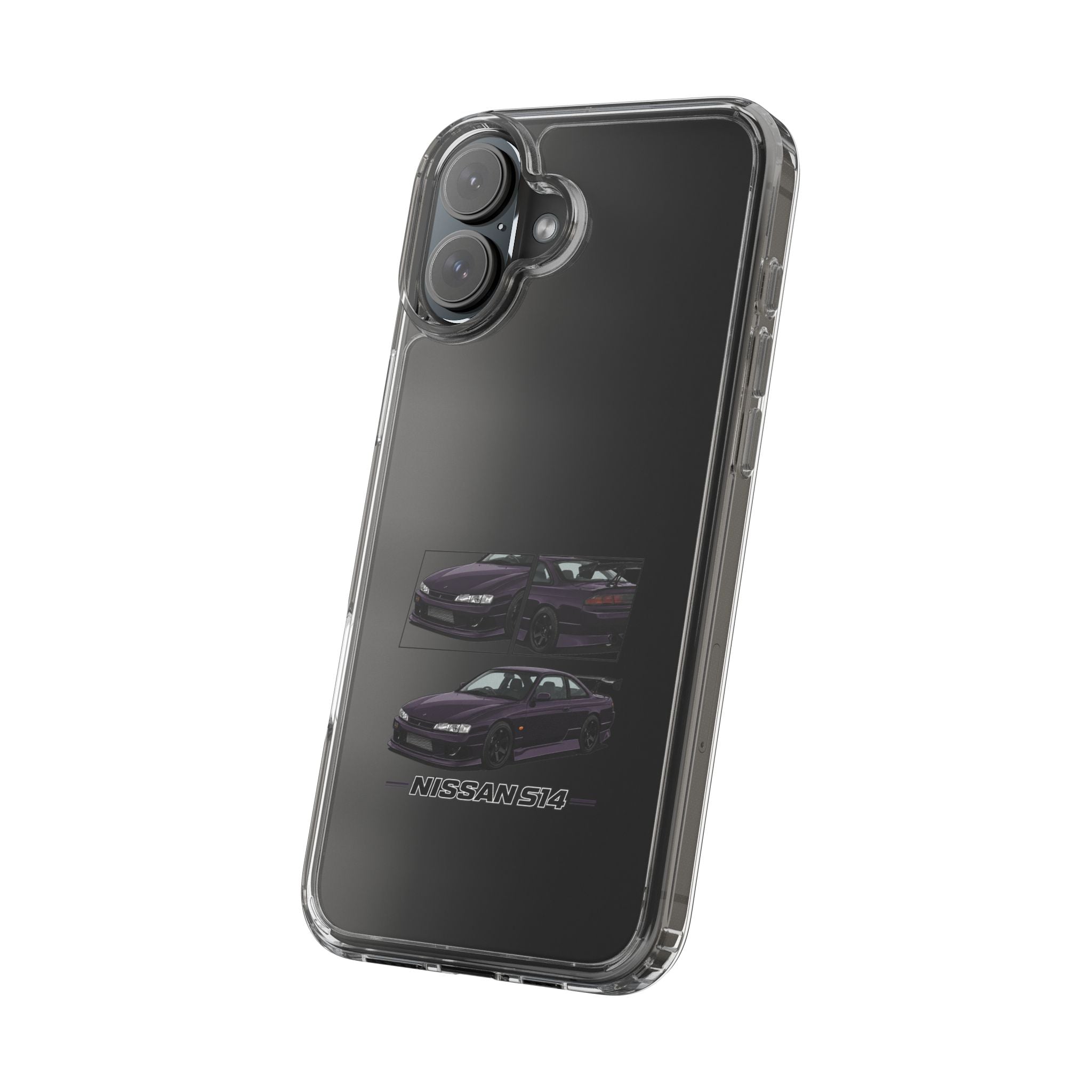 PURPLE NISSAN S14 PHONE CASES