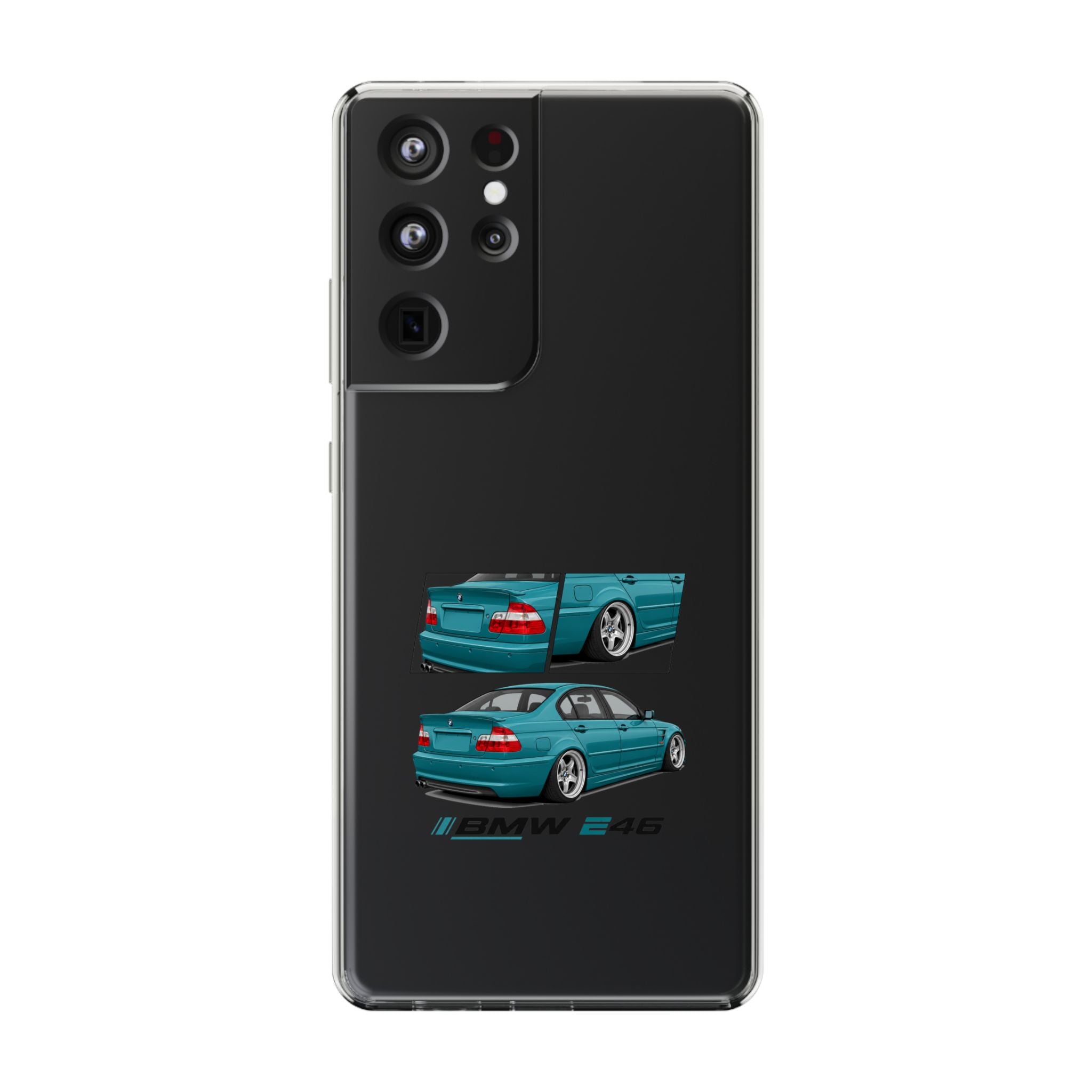 TURQUOISE BMW E46 PHONE CASES