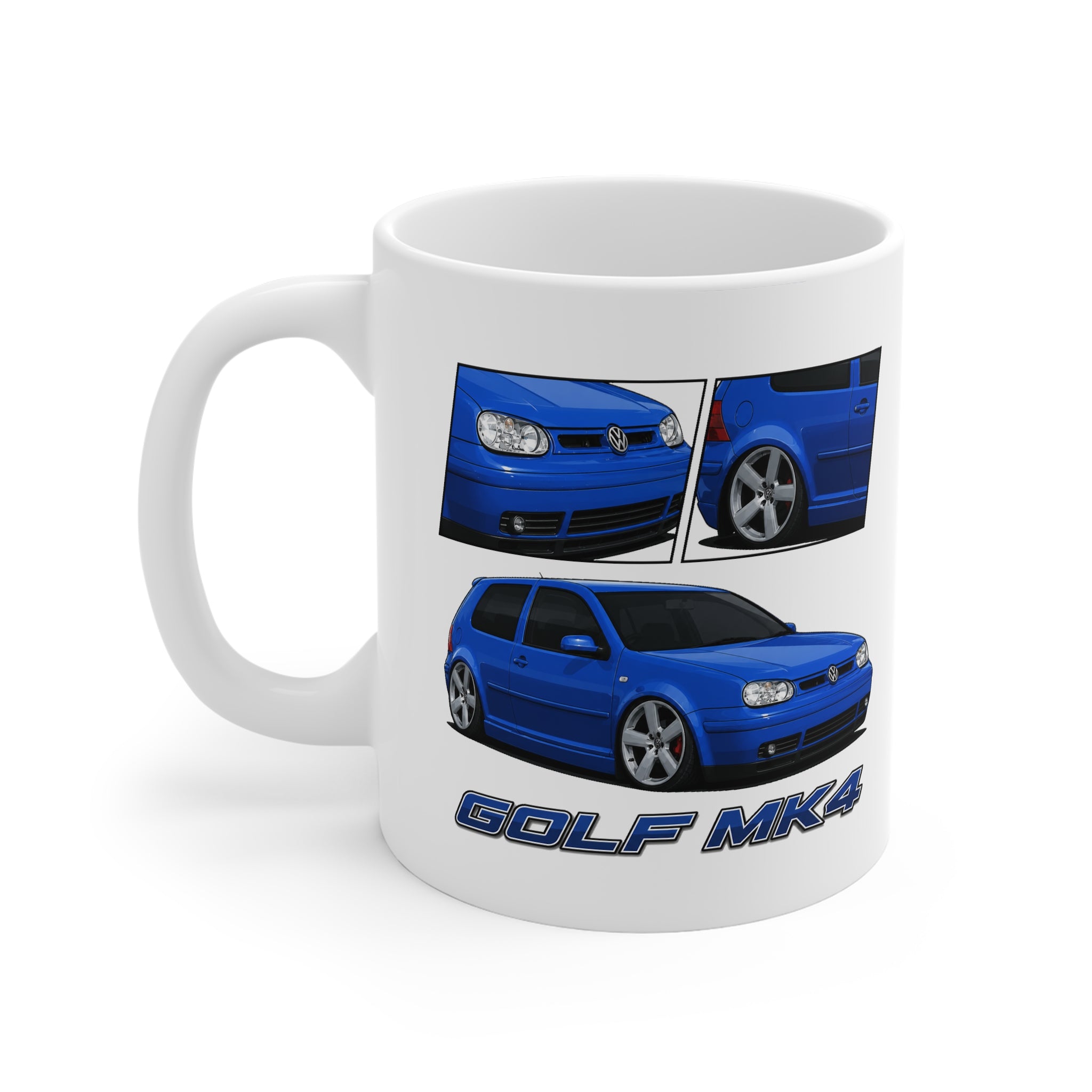 JAZZ BLUE VW MK4 GOLF MUG