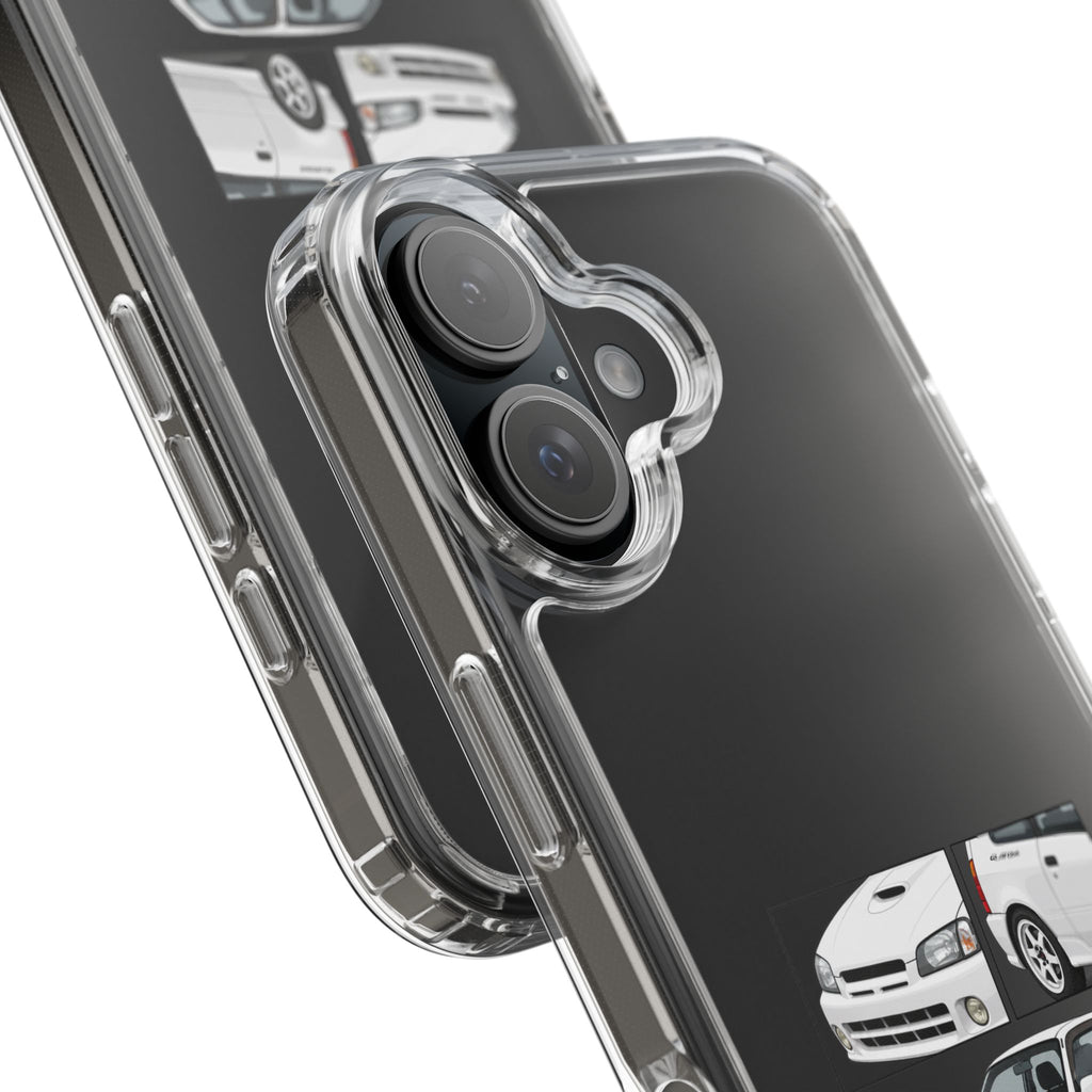 WHITE TOYOTA GLANZA PHONE CASES