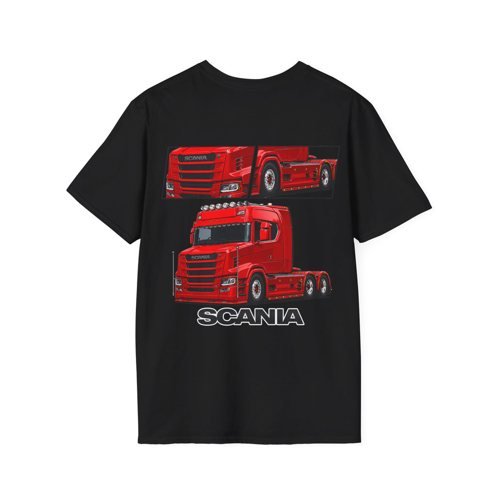 RED SCANIA T-CAB T-SHIRT