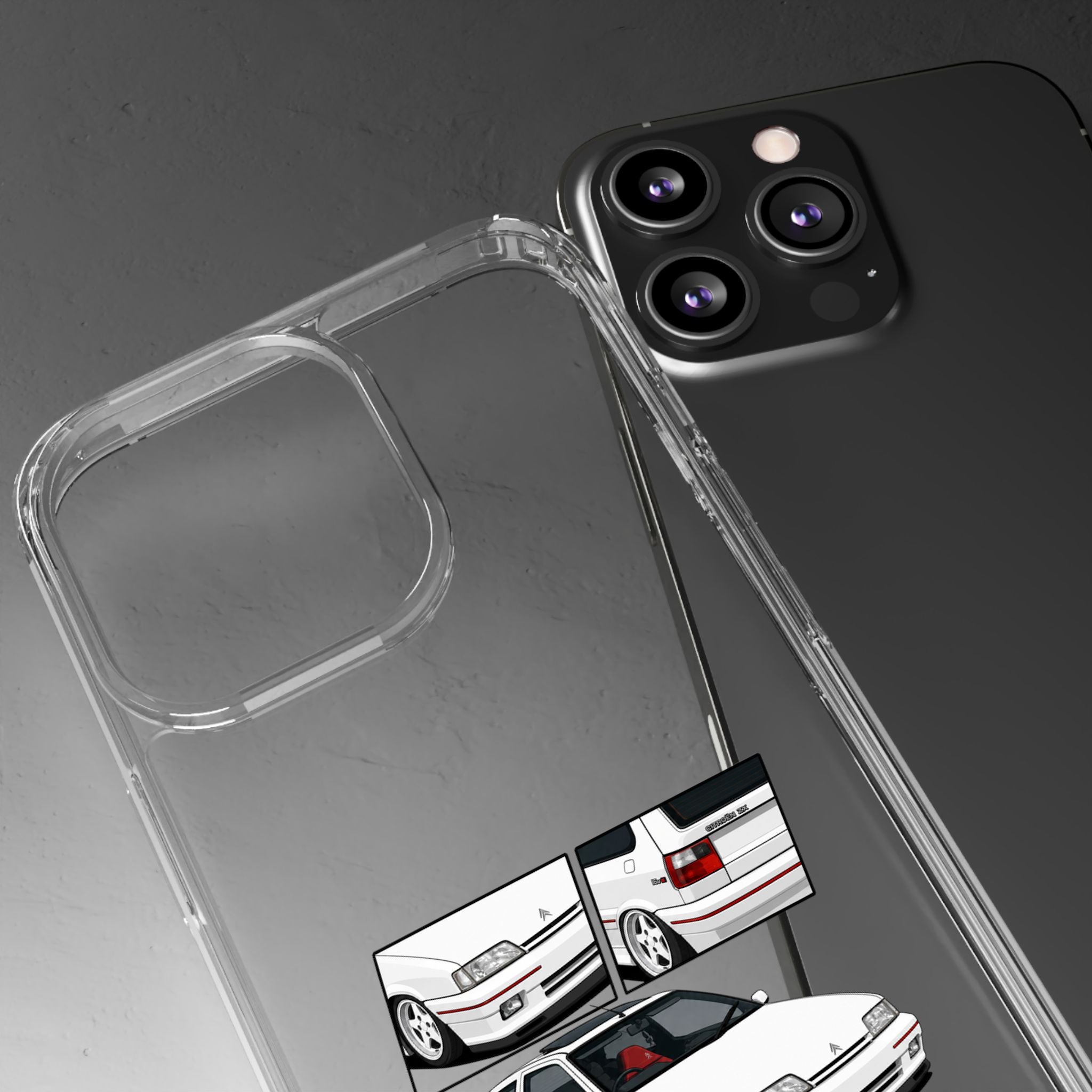 WHITE CITREON ZX PHONE CASES
