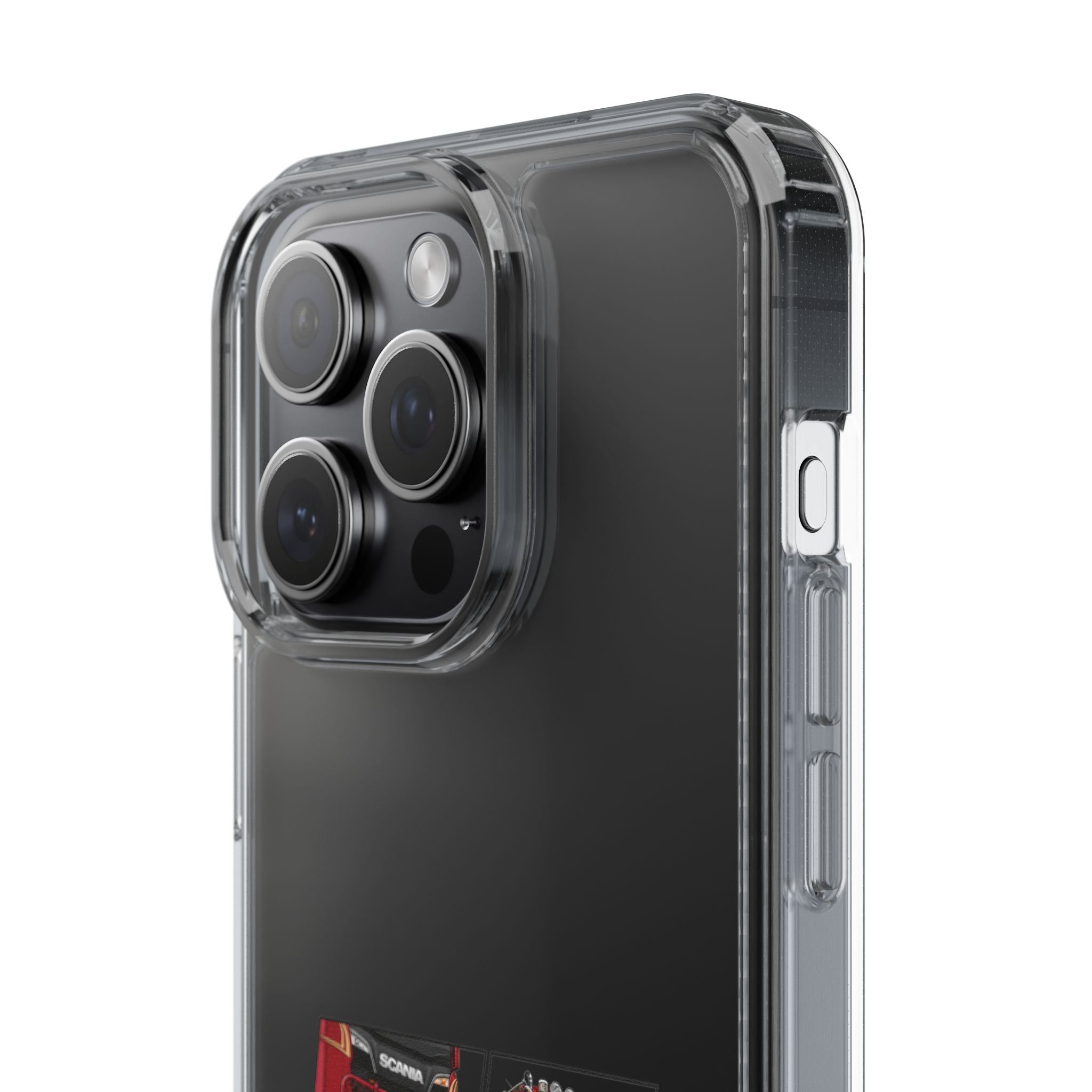 2 RED SCANIA S-SERIES PHONE CASES