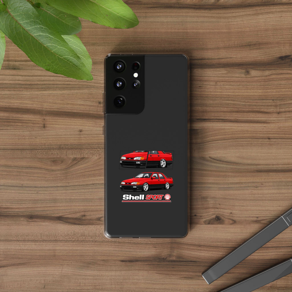 RED OVER BLACK SIERRA SAPPHIRE PHONE CASES