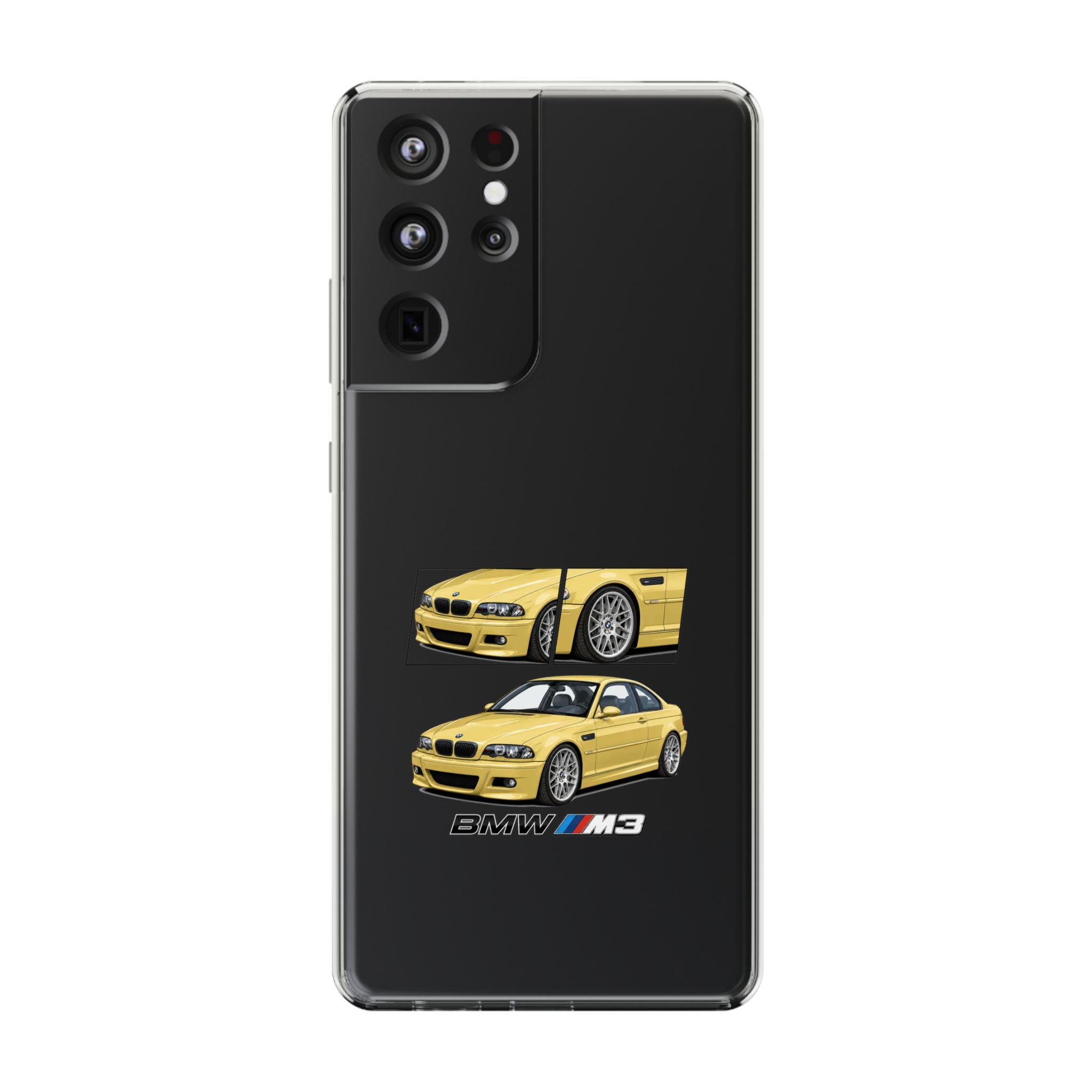 YELLOW BMW E46 PHONE CASES
