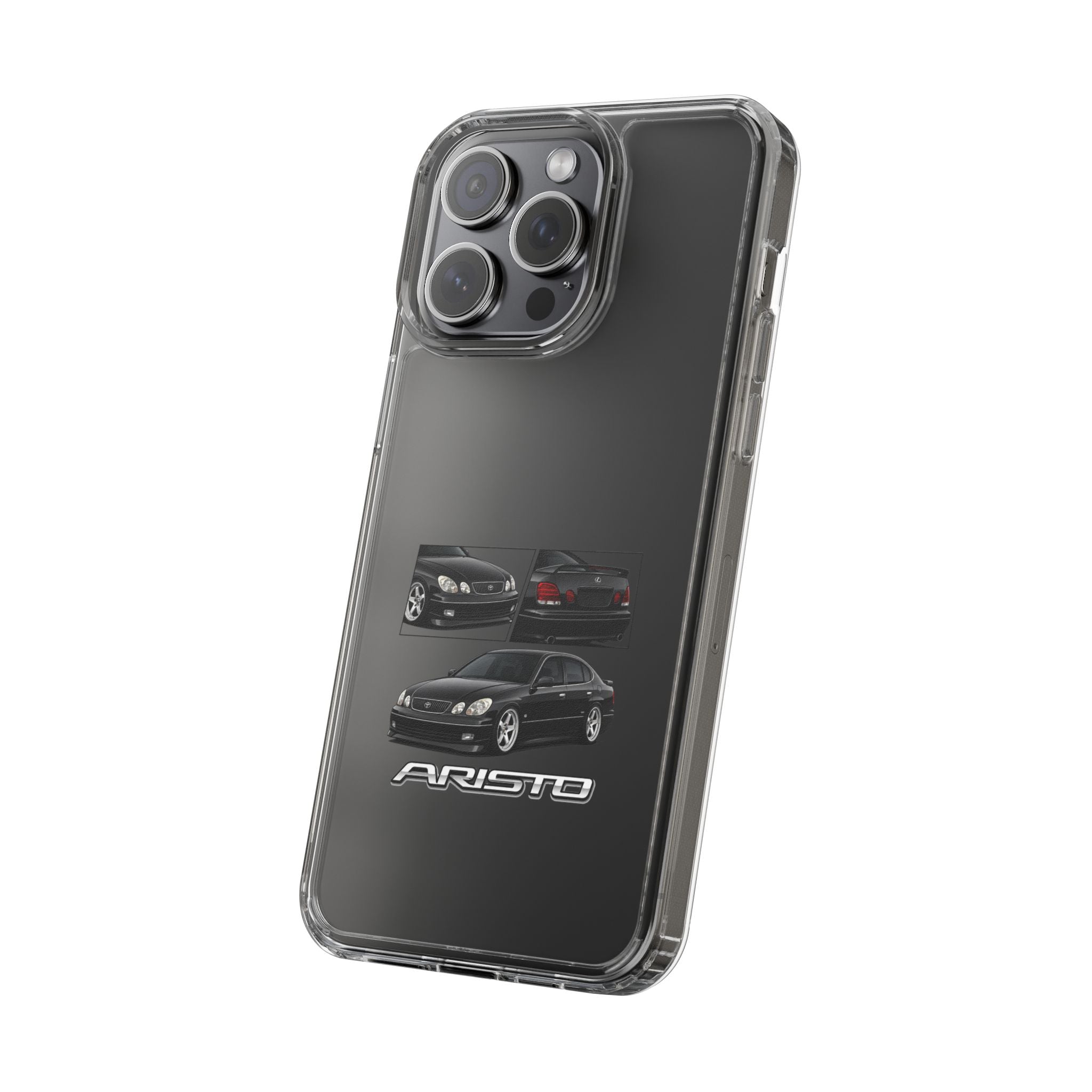 BLACK TOYOTA ARISTO PHONE CASES