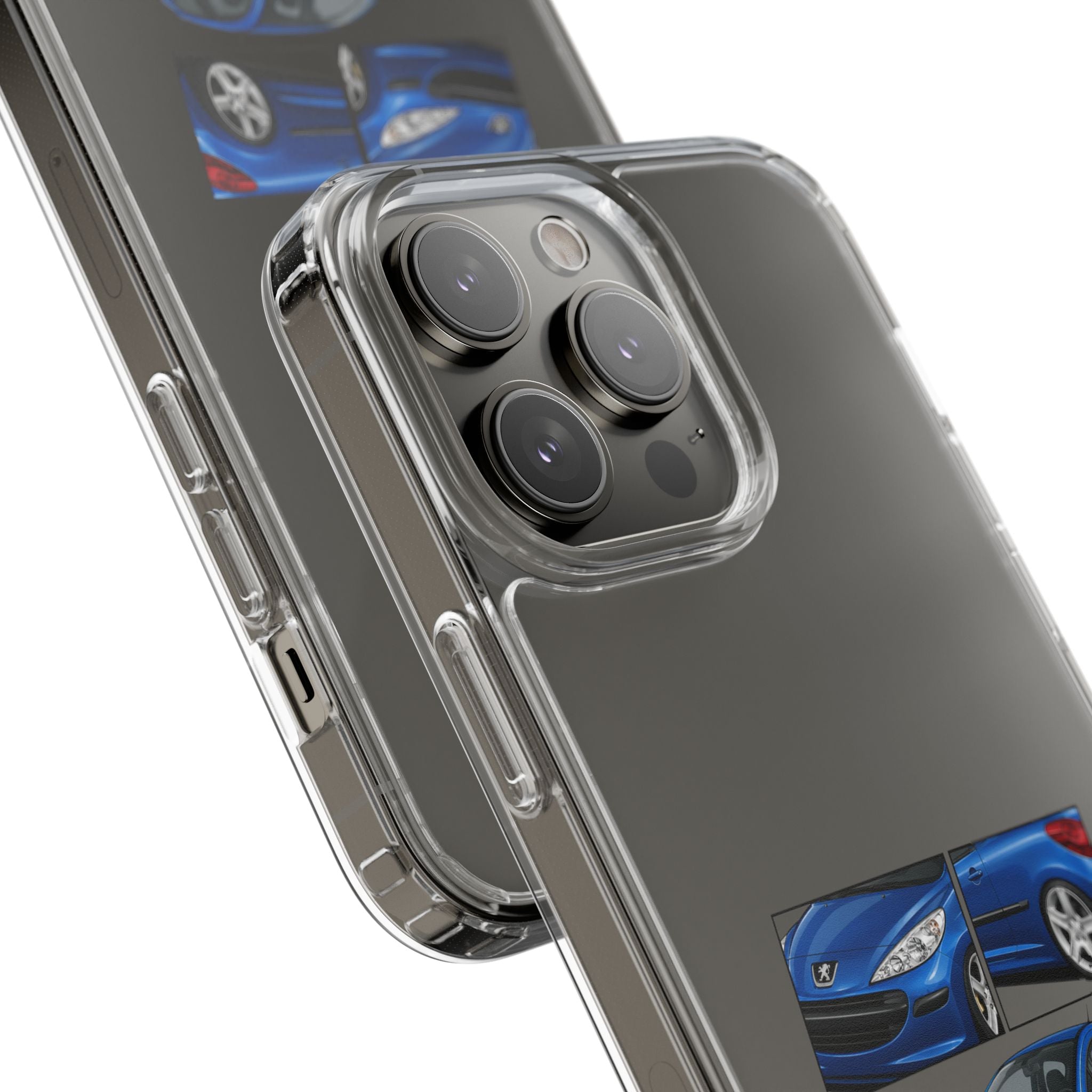 BLUE PEUGEOT 207PHONE CASES