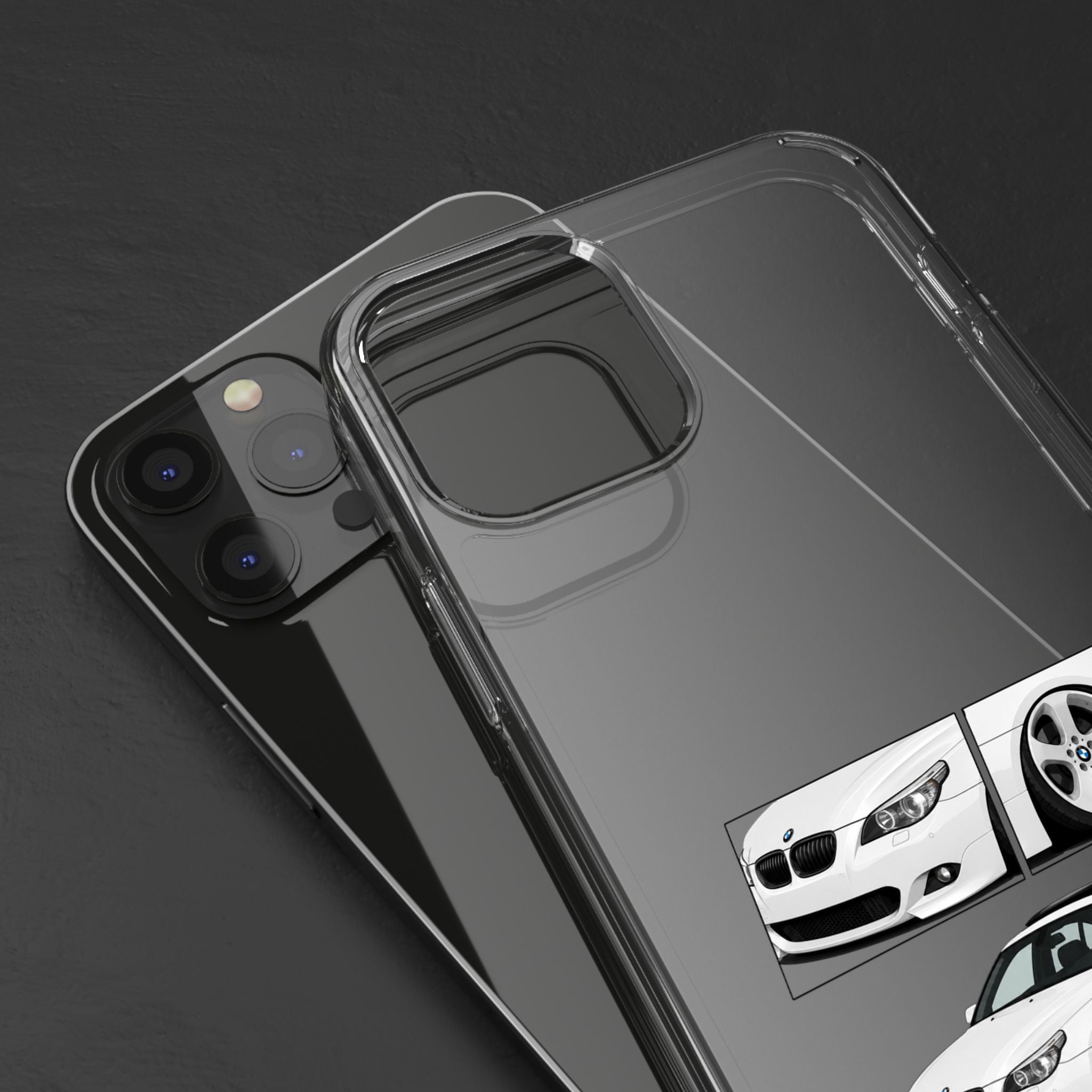 WHITE E60 PHONE CASES