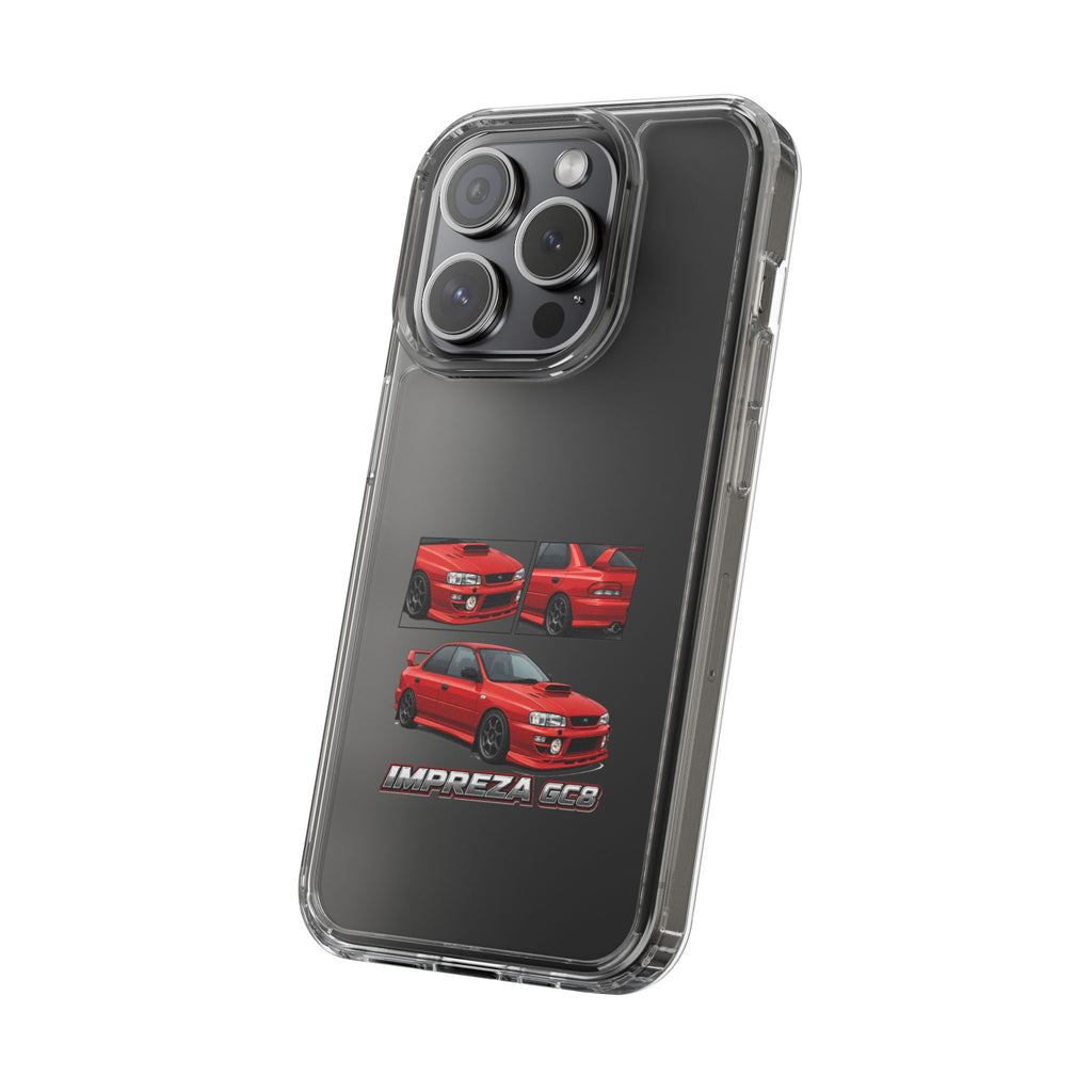RED IMPREZA GC8 PHONE CASES