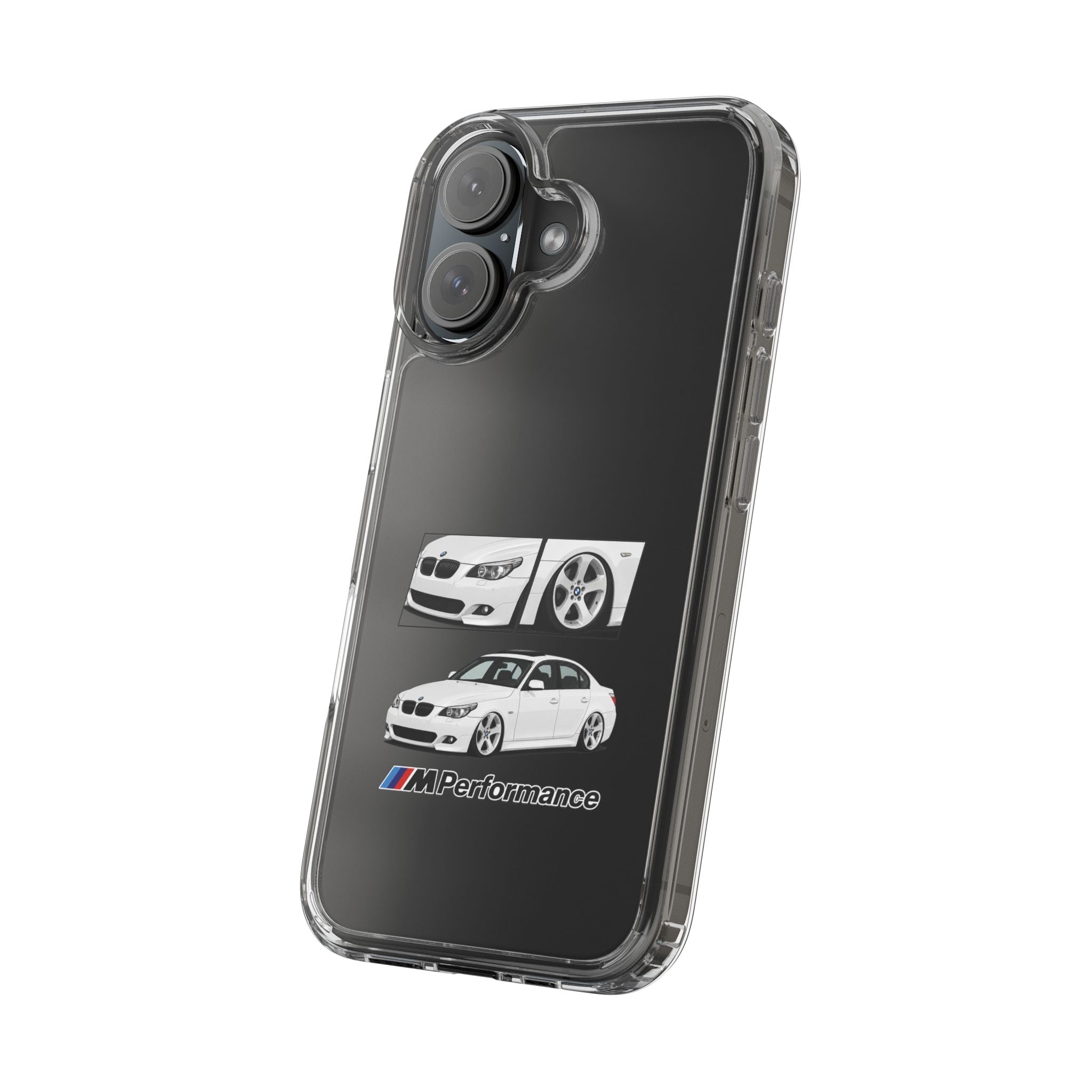 WHITE E60 PHONE CASES