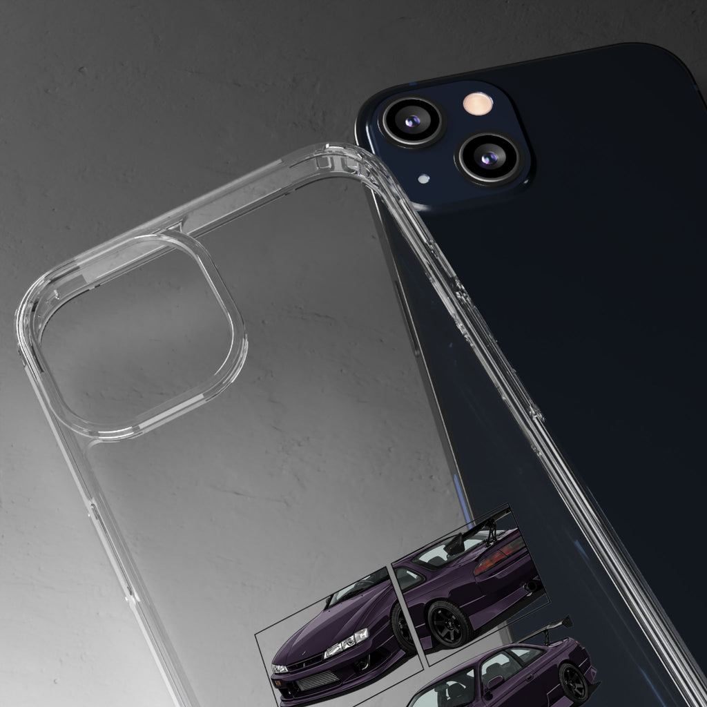 PURPLE NISSAN S14 PHONE CASES