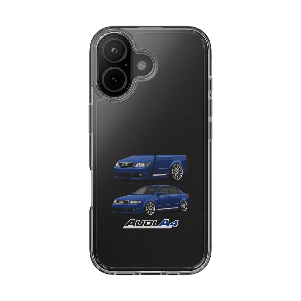 BLUE AUDI A4 B6 PHONE CASES