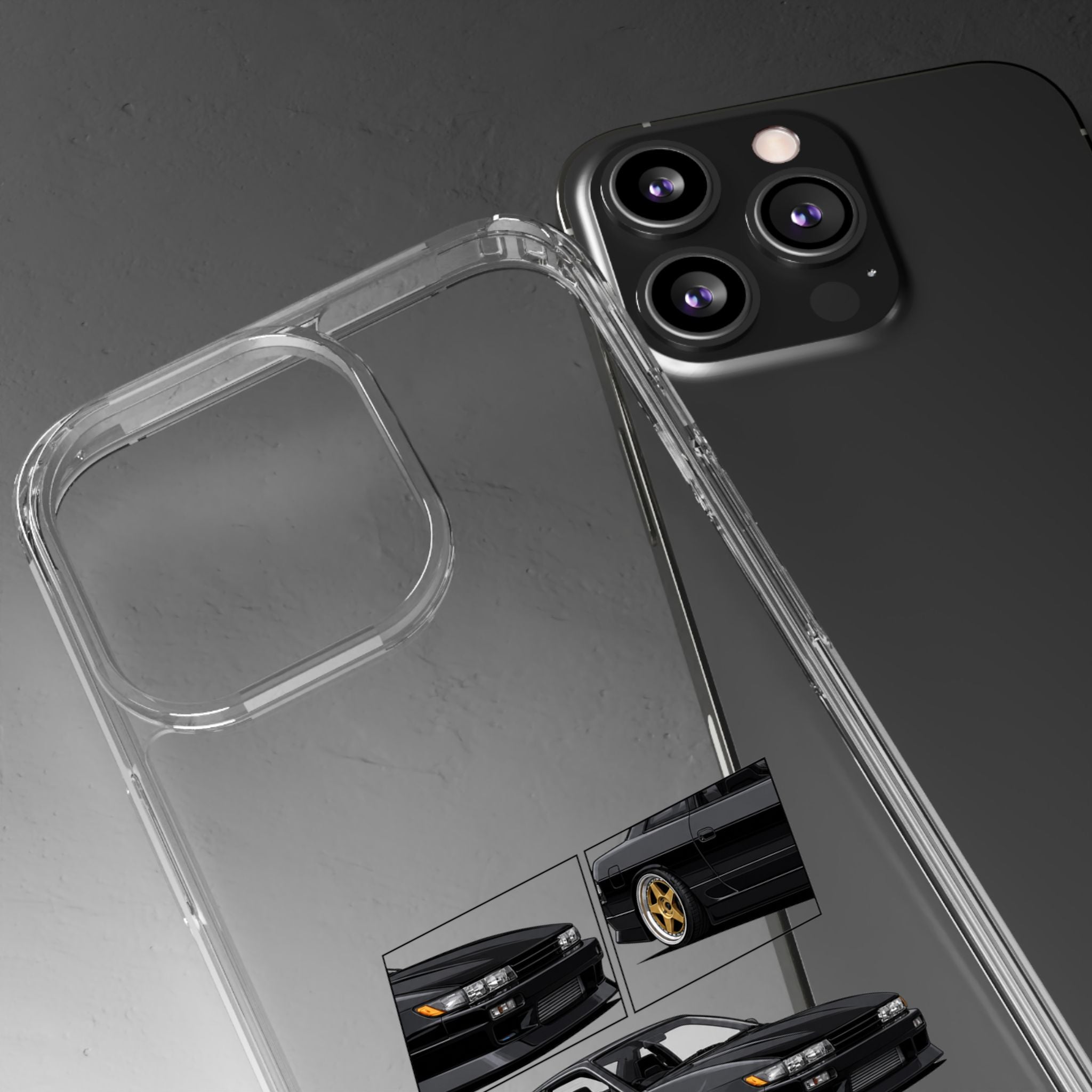 BLACK NISSAN PS13 PHONE CASES