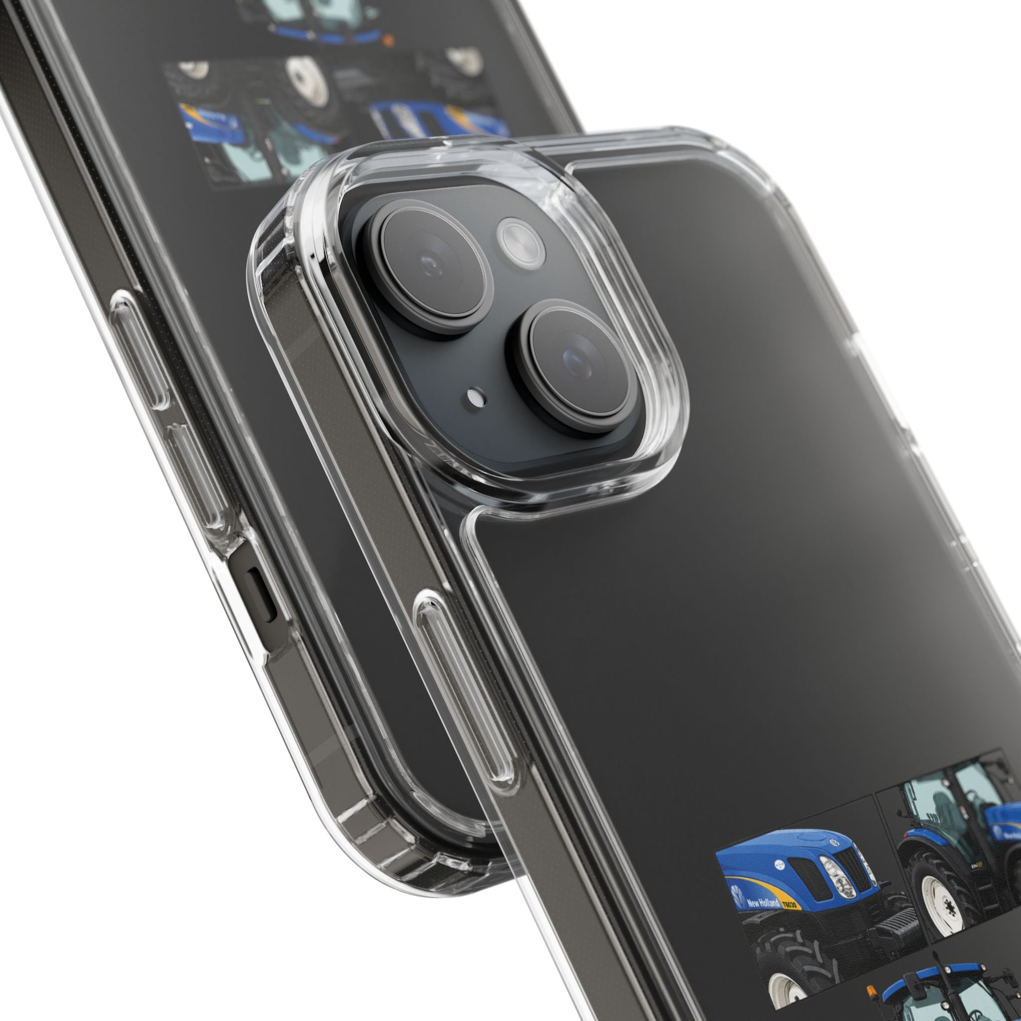 BLUE NEW HOLLAND T6030 PHONE CASES