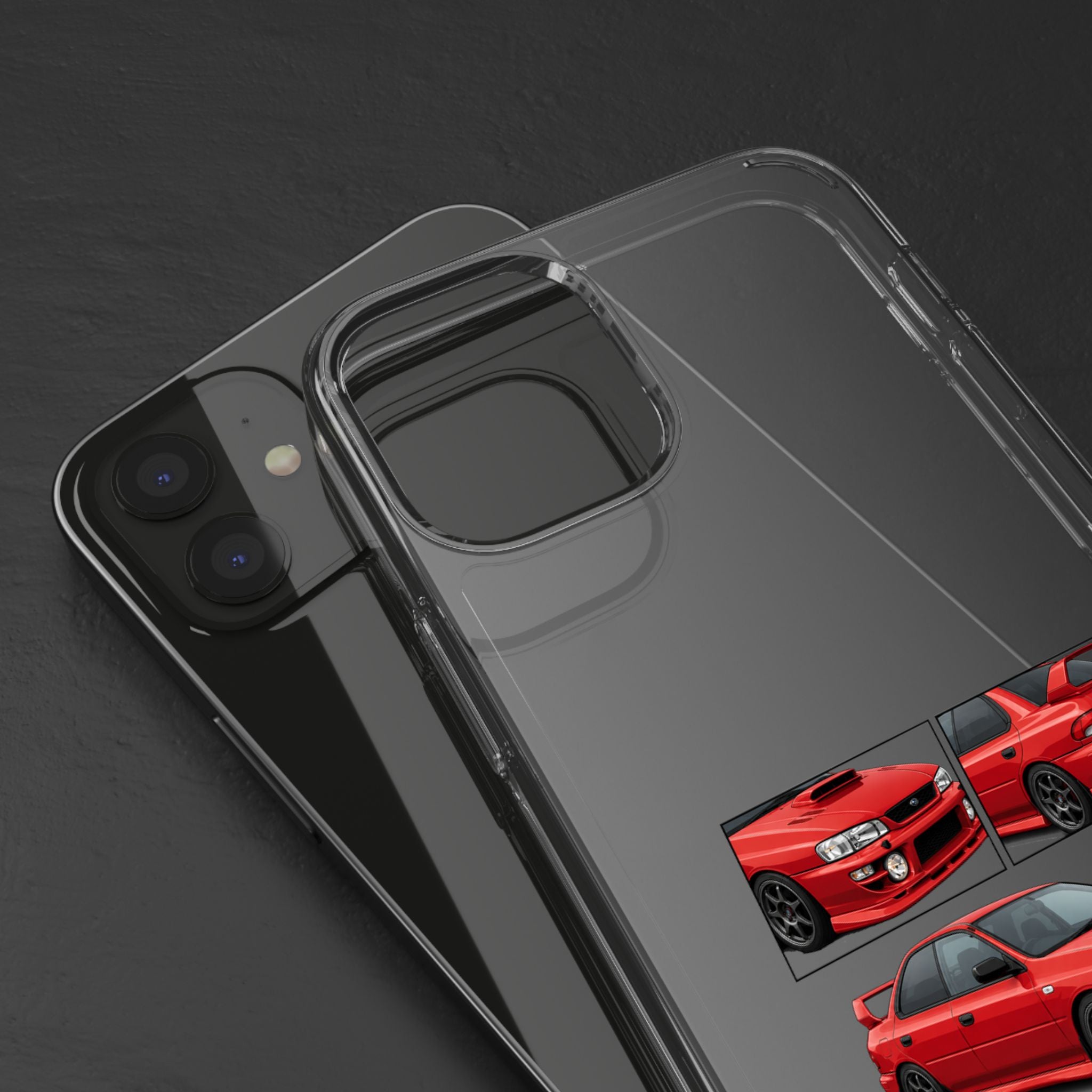 RED IMPREZA GC8 PHONE CASES