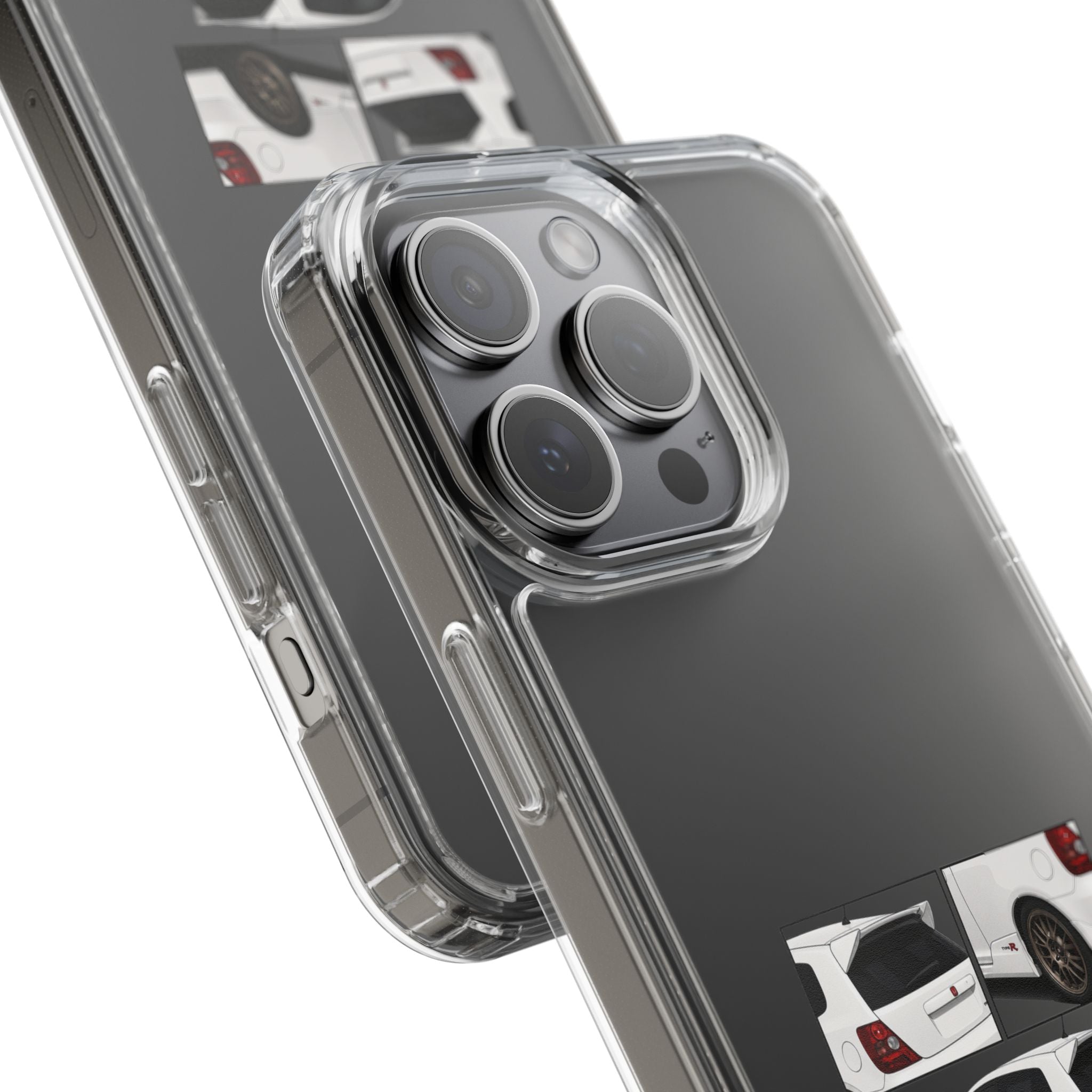 WHITE EP3 TYPE R PHONE CASES