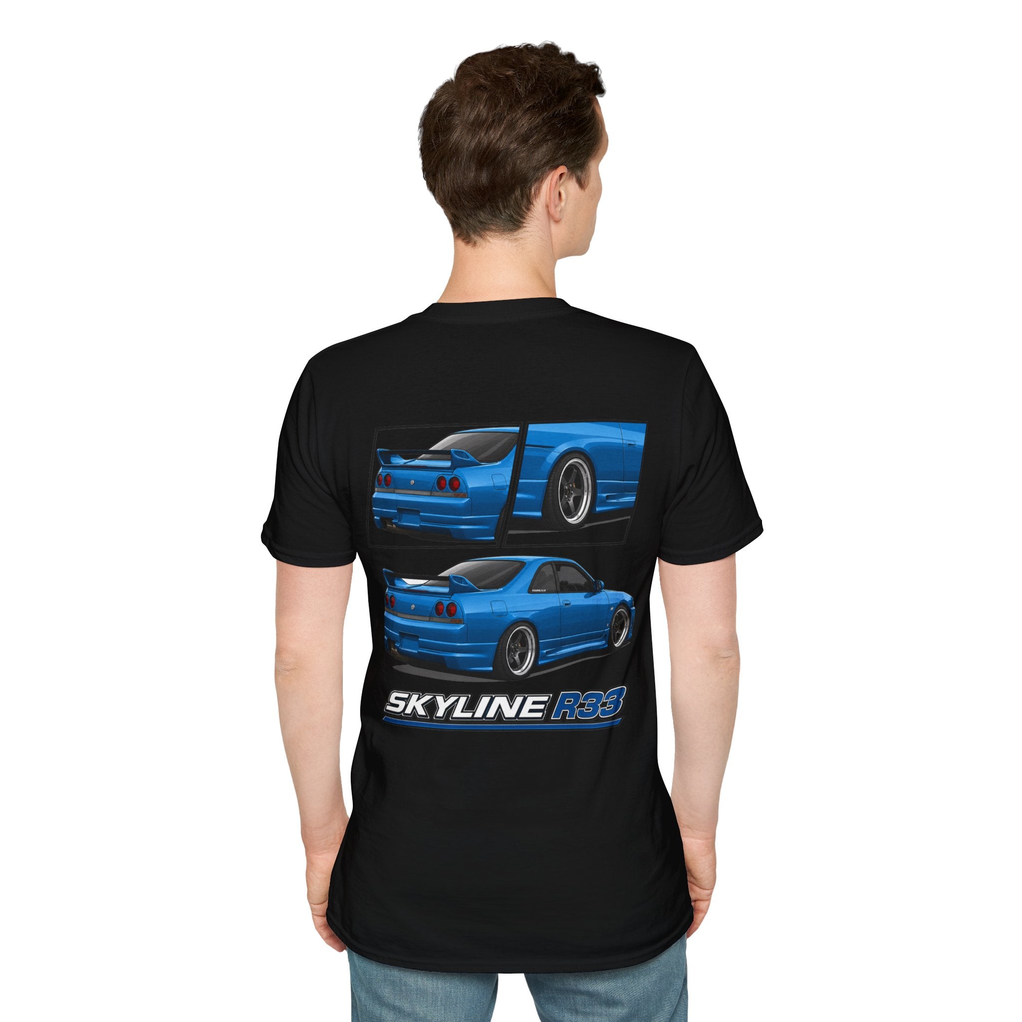 BLUE SKYLINE R33 T-SHIRT