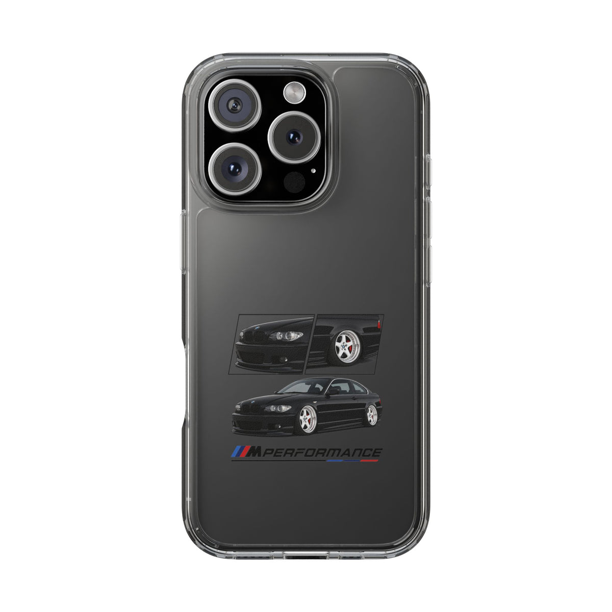 BLACK BMW E46 PHONE CASES